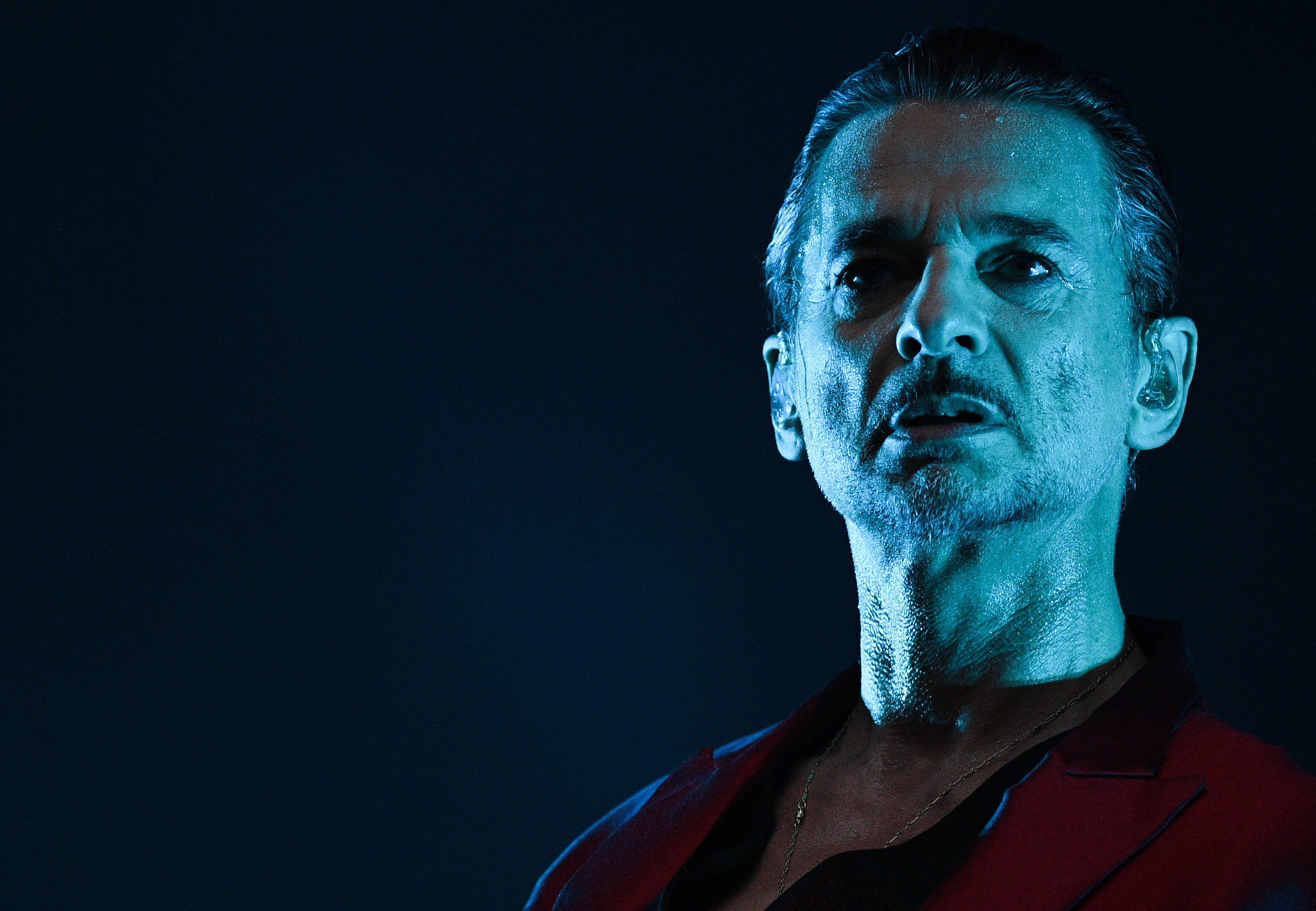 Солист британской группы Depeche Mode Дэйв Гaан. Фото: &copy; РИА Новости/Владимир Астапкович