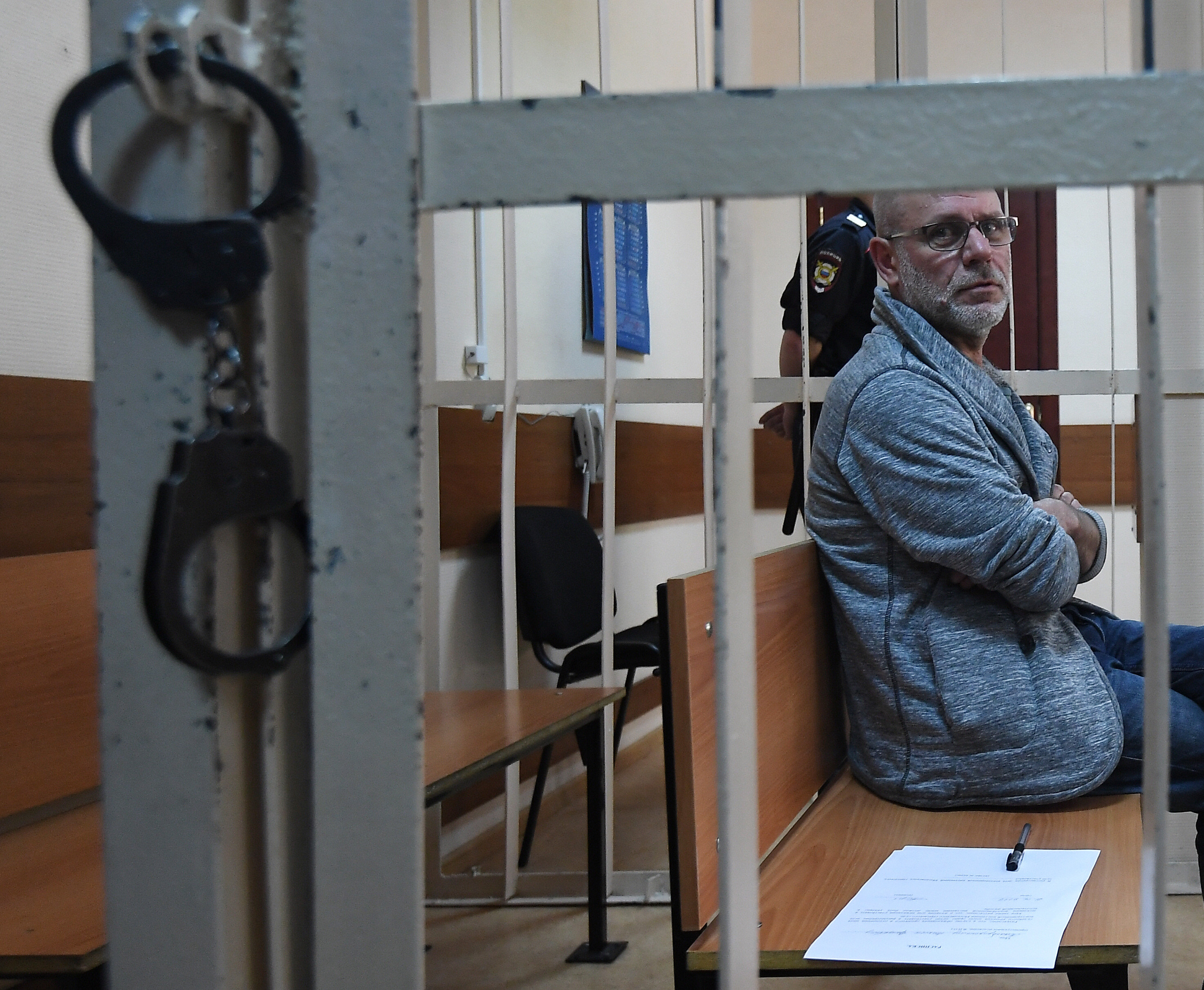 Алексей Малобродский в зале суда. Фото: &copy;РИА Новости/Евгения Новоженина