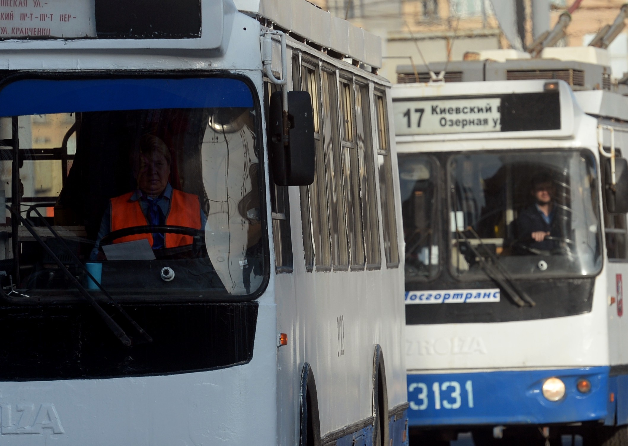 Троллейбусы на улице в Москве. Фото: &copy; РИА Новости/Кирилл Каллиников