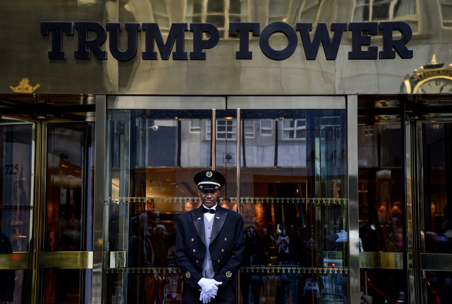 Вход в башню Trump Tower. Фото: &copy; РИА Новости/Алексей Филиппов