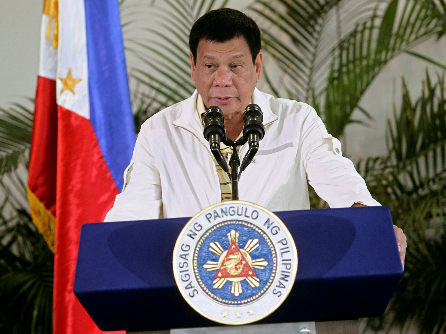 Президент Филиппин Родриго Дутерте. Фото: &copy;REUTERS/Lean Daval Jr


