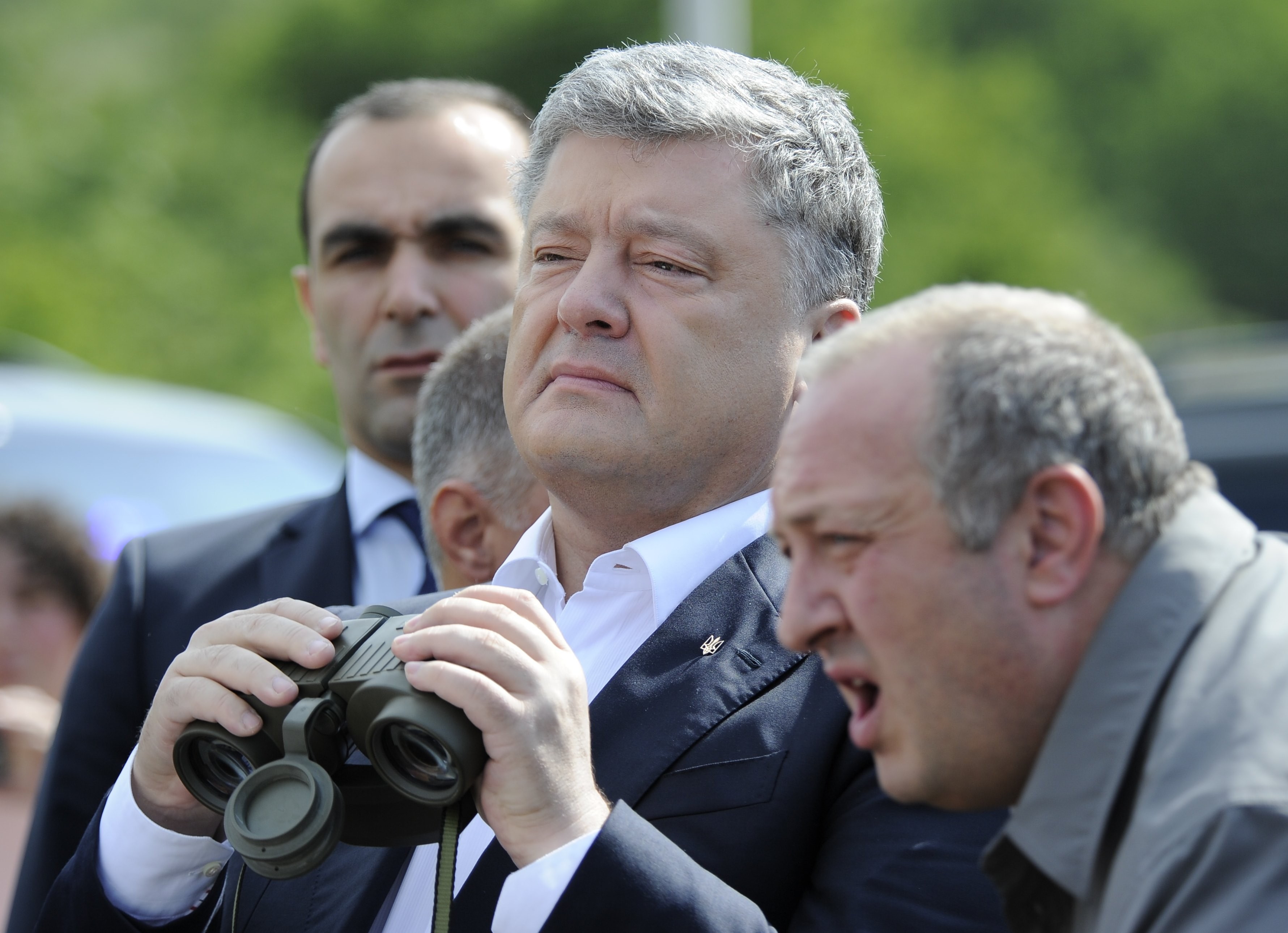 Президент Украины Петр Порошенко и президент Грузии Георгий Маргвелашвили. Фото: &copy;REUTERS/Irakli Gedenidze