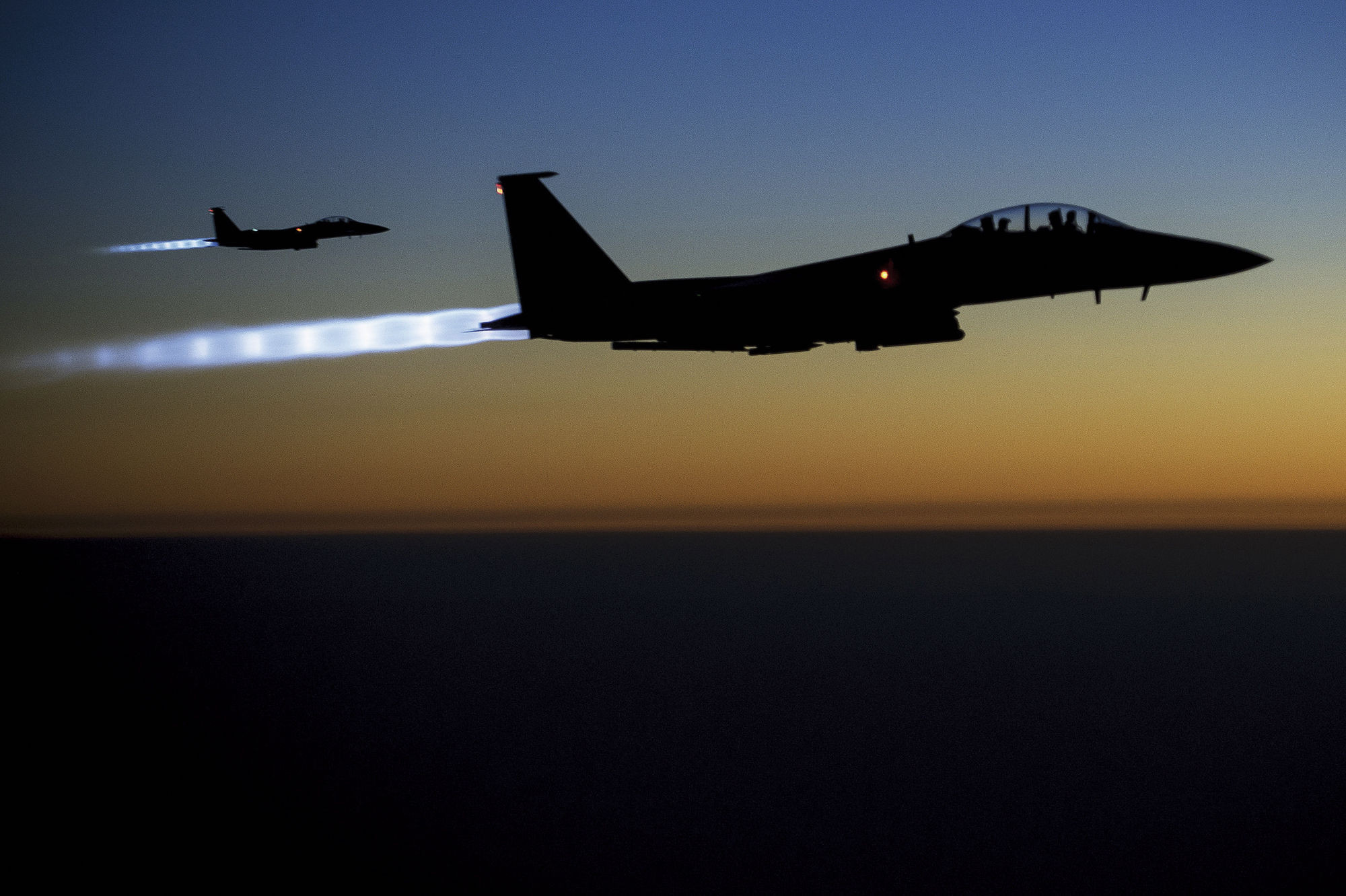 Истребители F-15. Фото: &copy;&nbsp;REUTERS/U.S. Air Force/Senior Airman Matthew Bruch