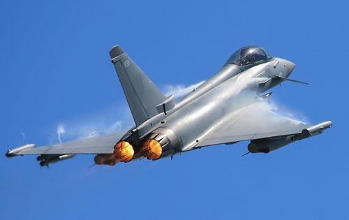 Истребитель Typhoon британских ВВС. Фото: &copy; Сайт Королевских военно-воздушных сил Великобритании