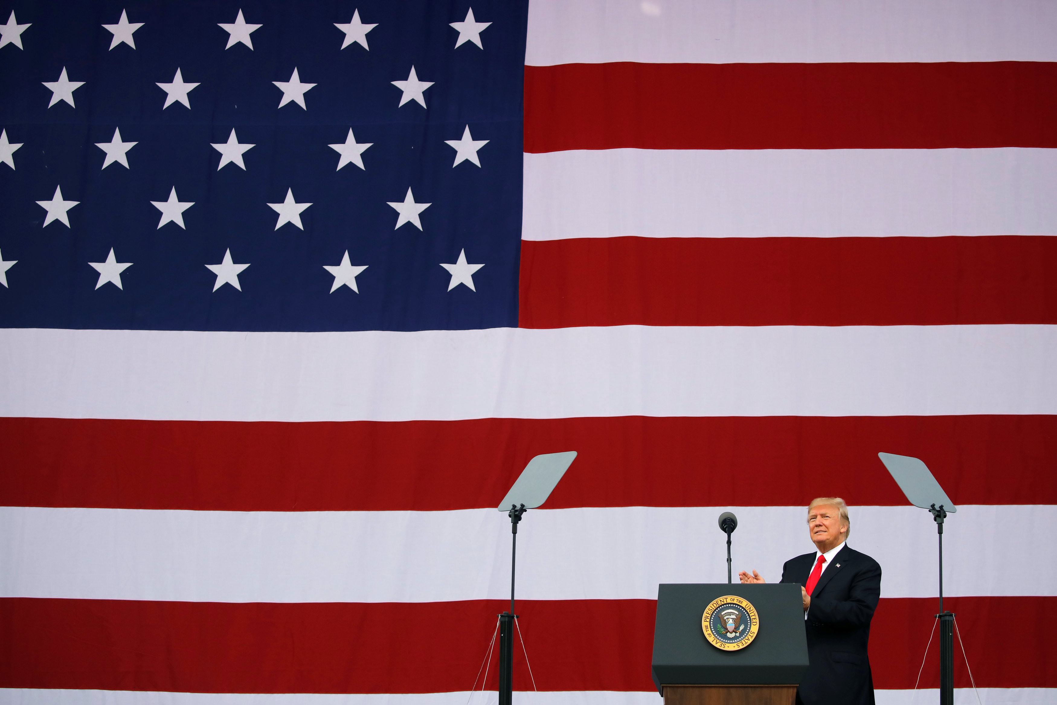Президент США Дональд Трамп. Фото: &copy;REUTERS/Carlos Barria