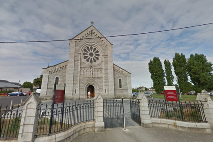 Церковь, в которой произошёл инцидент. Фото: DublinLive