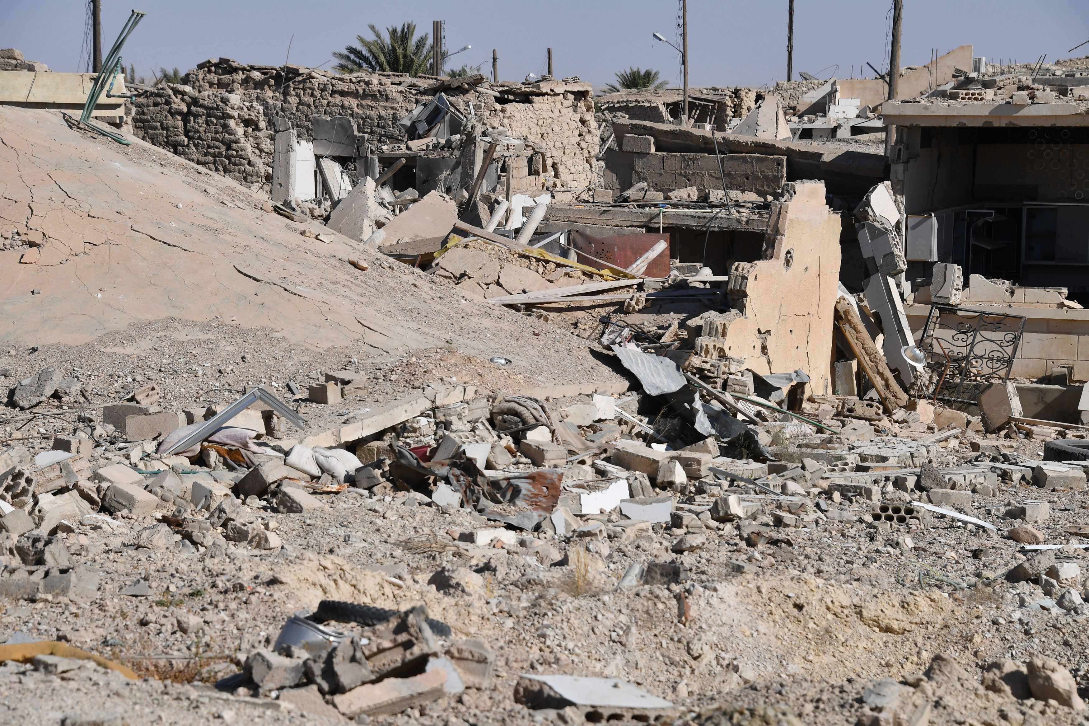 Разрушенный дом в сирийском городе Арак. Фото: &copy;РИА Новости/Михаил Воскресенский&nbsp;
