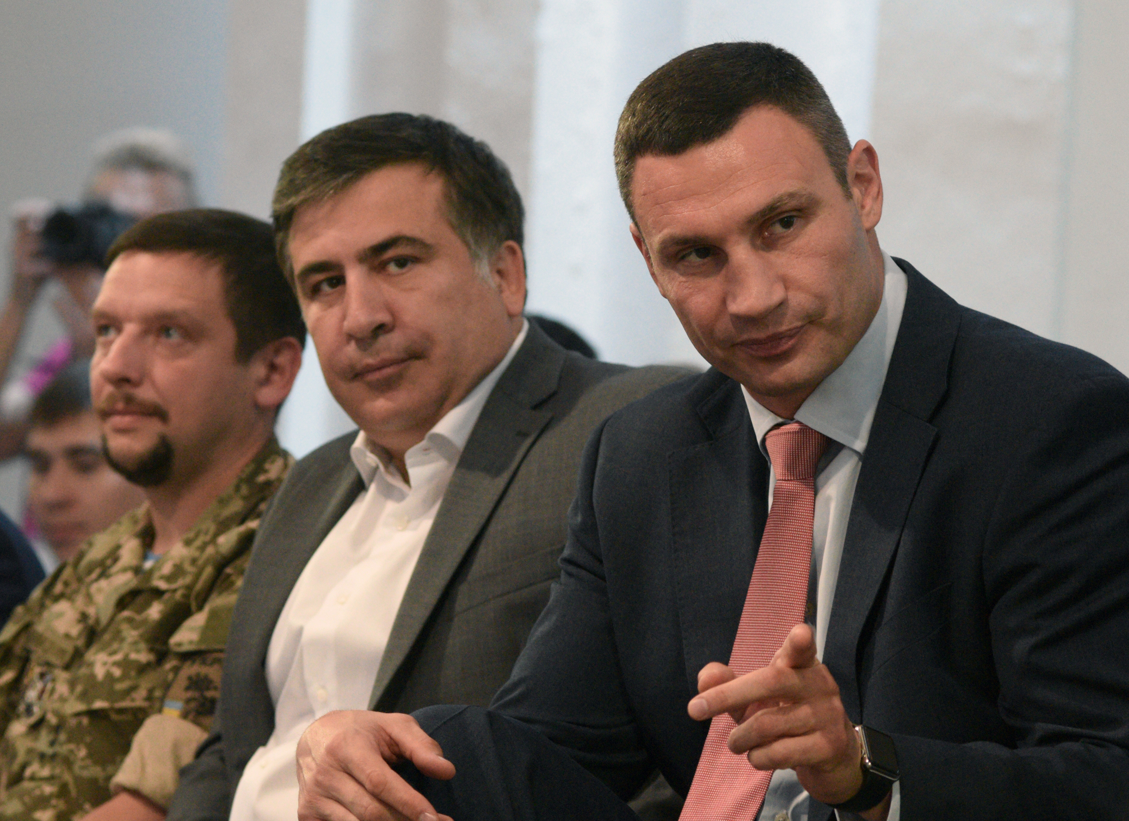 Михаил Саакашвили и Виталий Кличко.&nbsp;Фото: &copy; РИА Новости