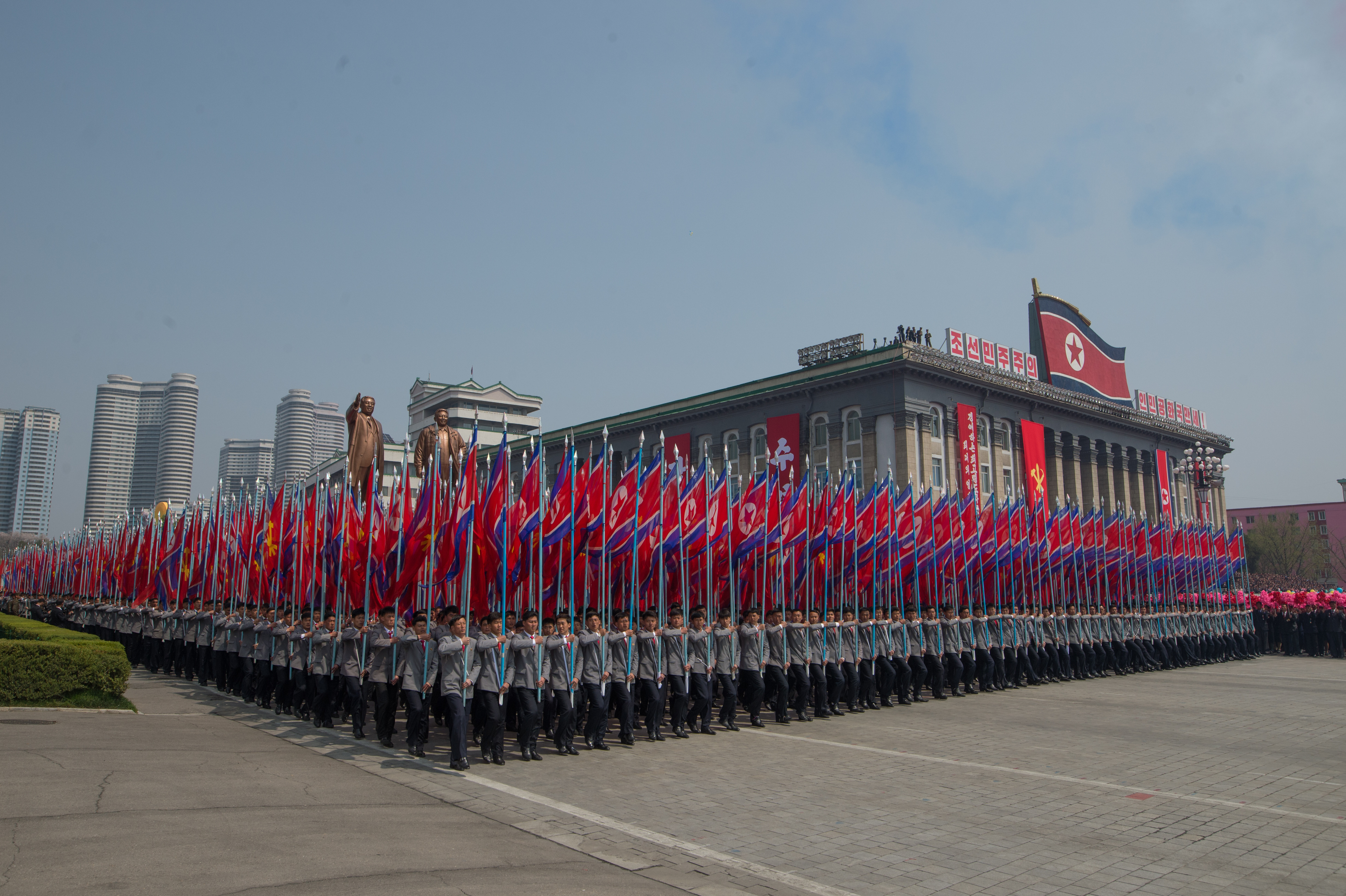 Парад в Пхеньяне.&nbsp;Фото: &copy; РИА Новости/Илья Питалев
