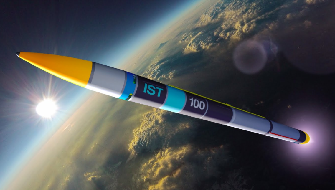 Ракета MOMO. Скриншот видео Technologies for suborbital rocket by Interstellar Technologies Inc.