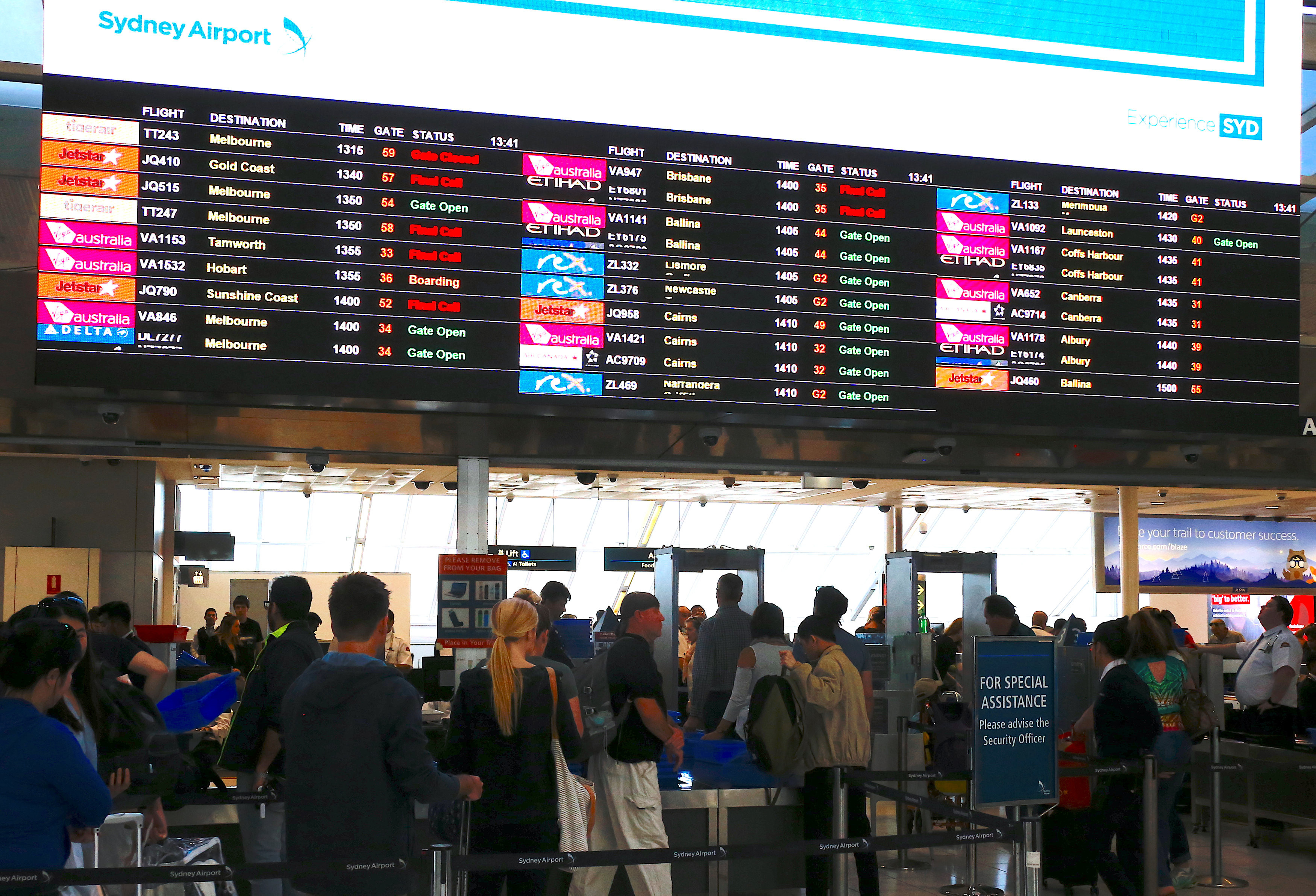 Аэропорт Сиднея. Фото: &copy;&nbsp;REUTERS/David Gray