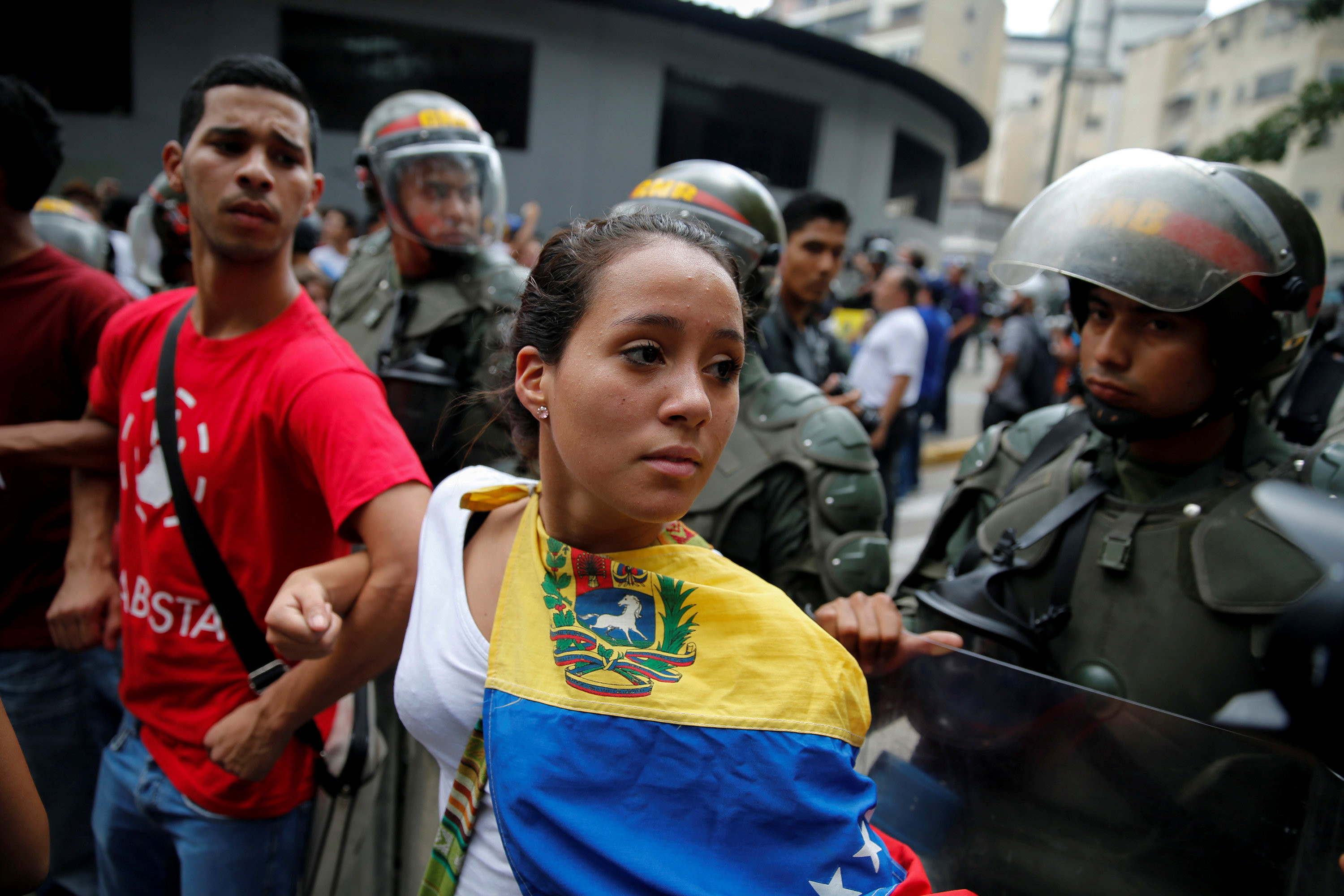 Протесты в Венесуэле. Фото: &copy;&nbsp;REUTERS/Jorge Silva