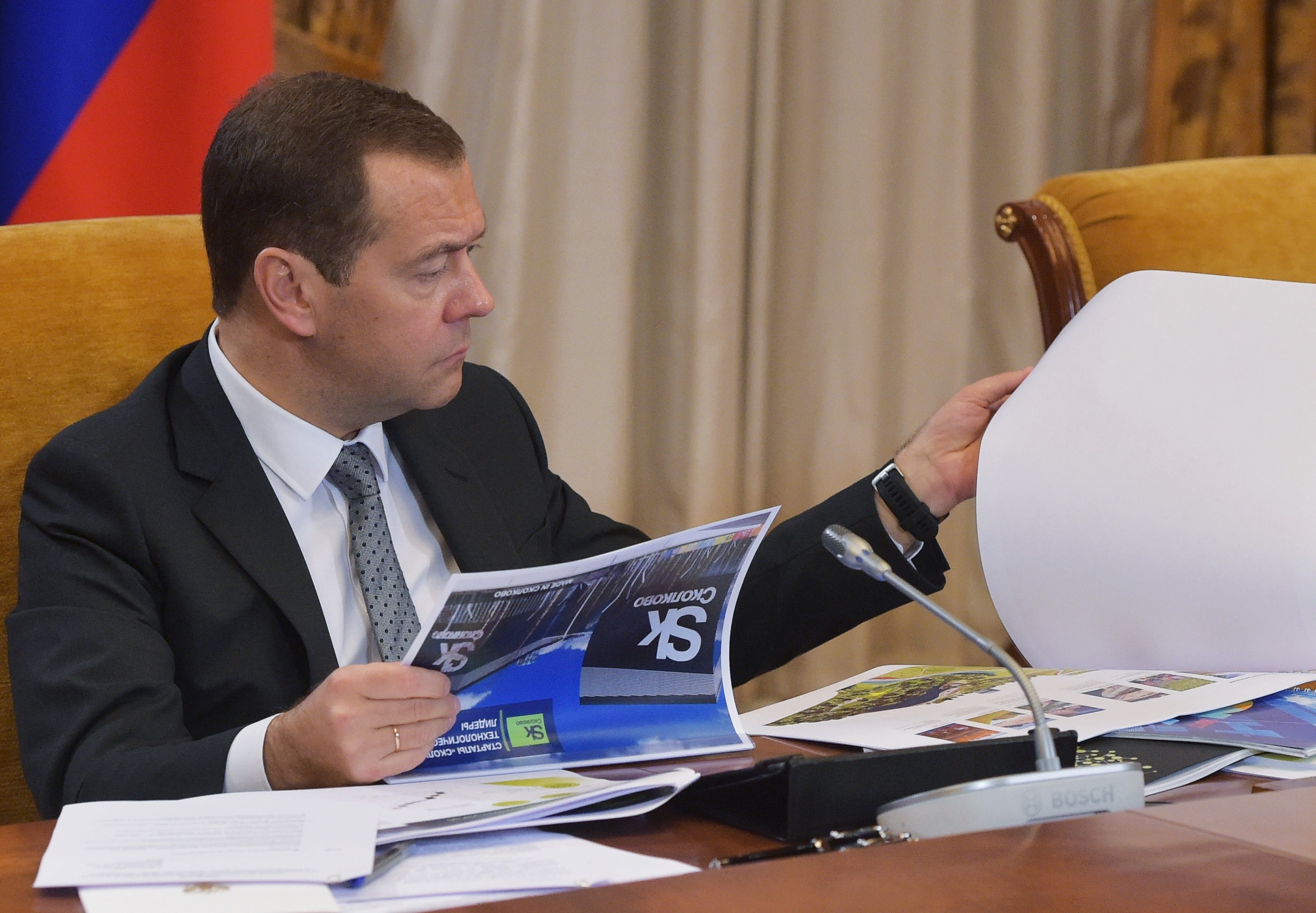 Премьер-министр РФ Дмитрий Медведев. Фото: &copy;РИА Новости/Александр Астафьев