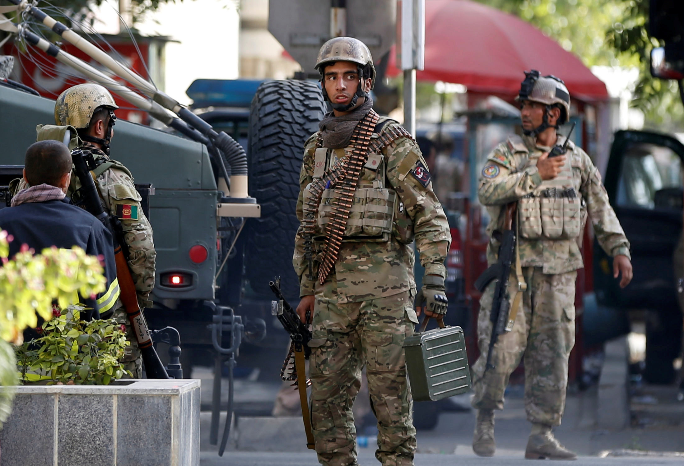 Афганские военные. Фото: &copy;&nbsp;REUTERS/Omar Sobhani
