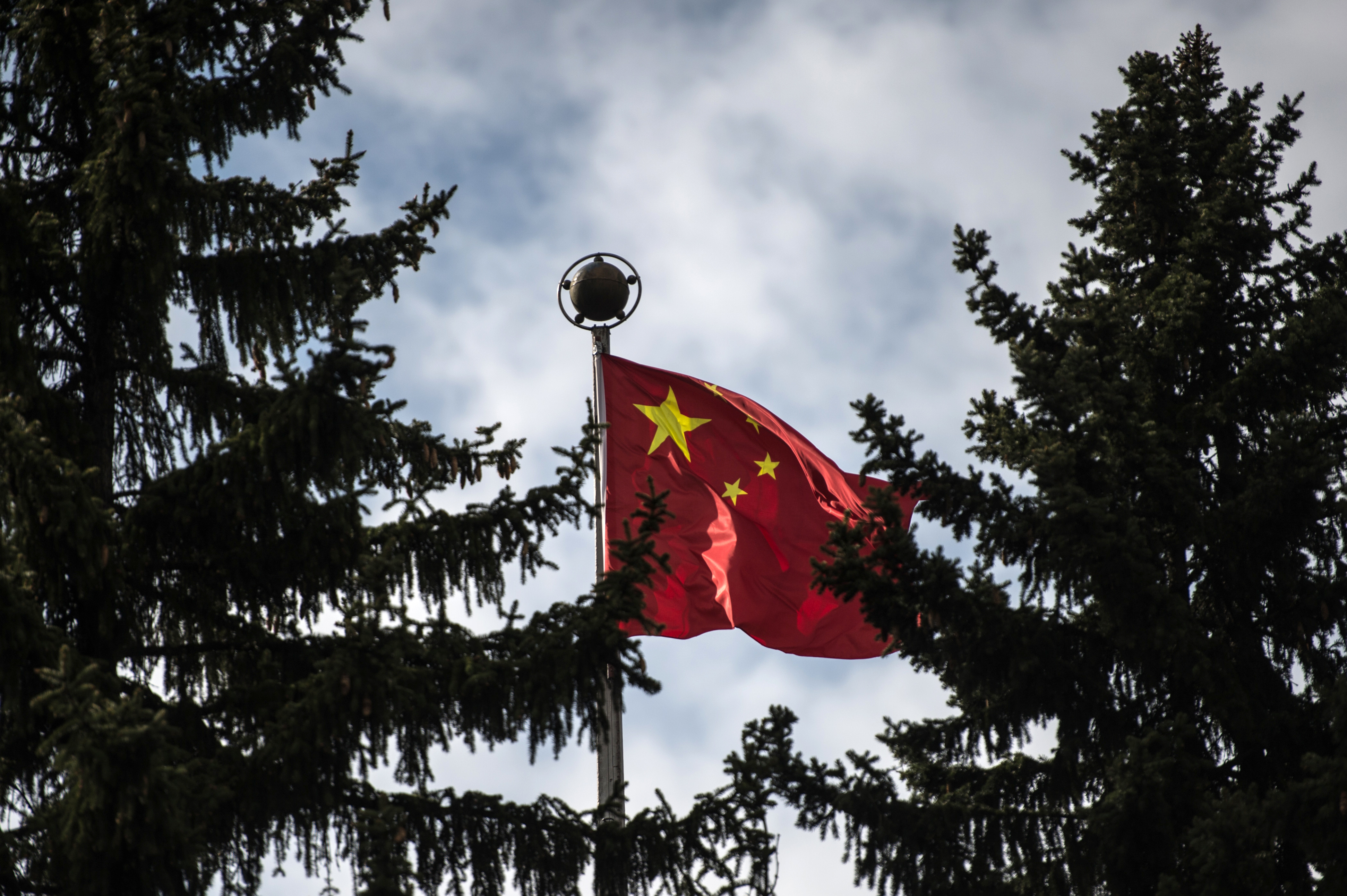 Государственный флаг Китая. Фото: &copy; РИА Новости/Евгения Новоженина
