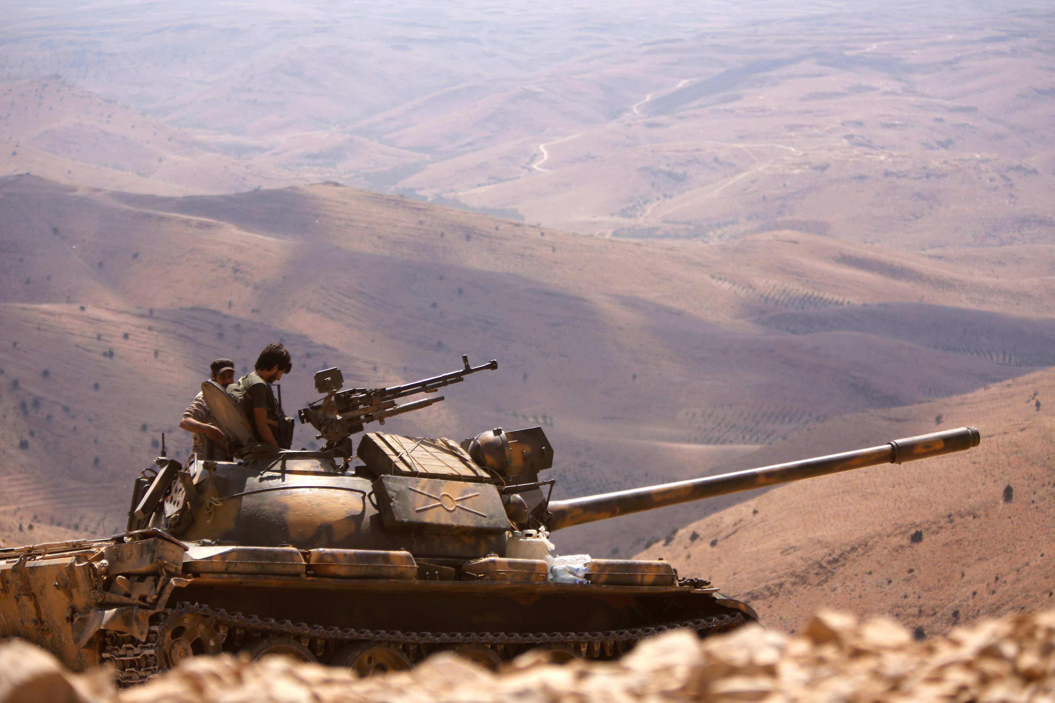 Танк правительственный войск Сирии. Фото: &copy;&nbsp;REUTERS/ Omar Sanadiki