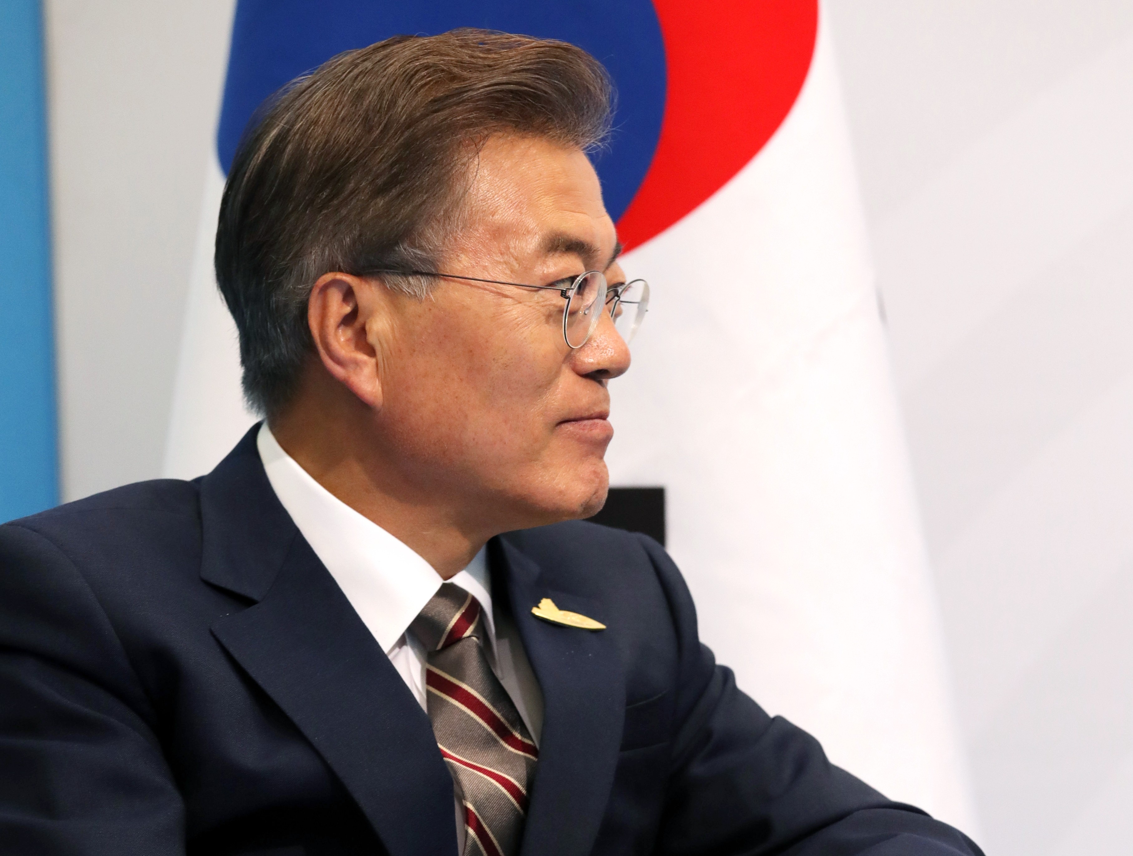 Президент Республики Корея Мун Чжэ Ин. Фото: &copy; РИА Новости/Михаил Климентьев