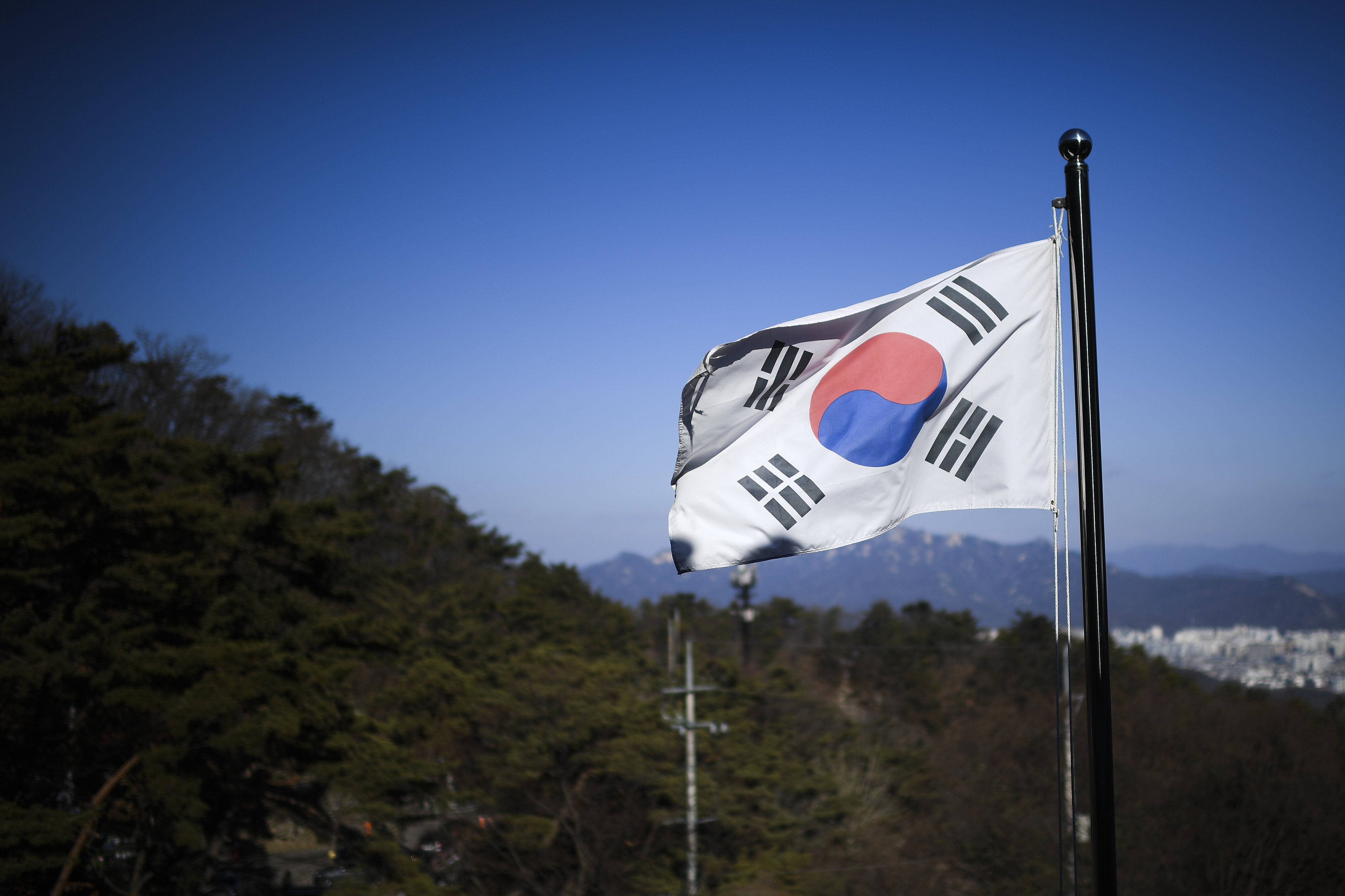 Флаг Южной Кореи. Фото: &copy; РИА Новости/Рамиль Ситдиков