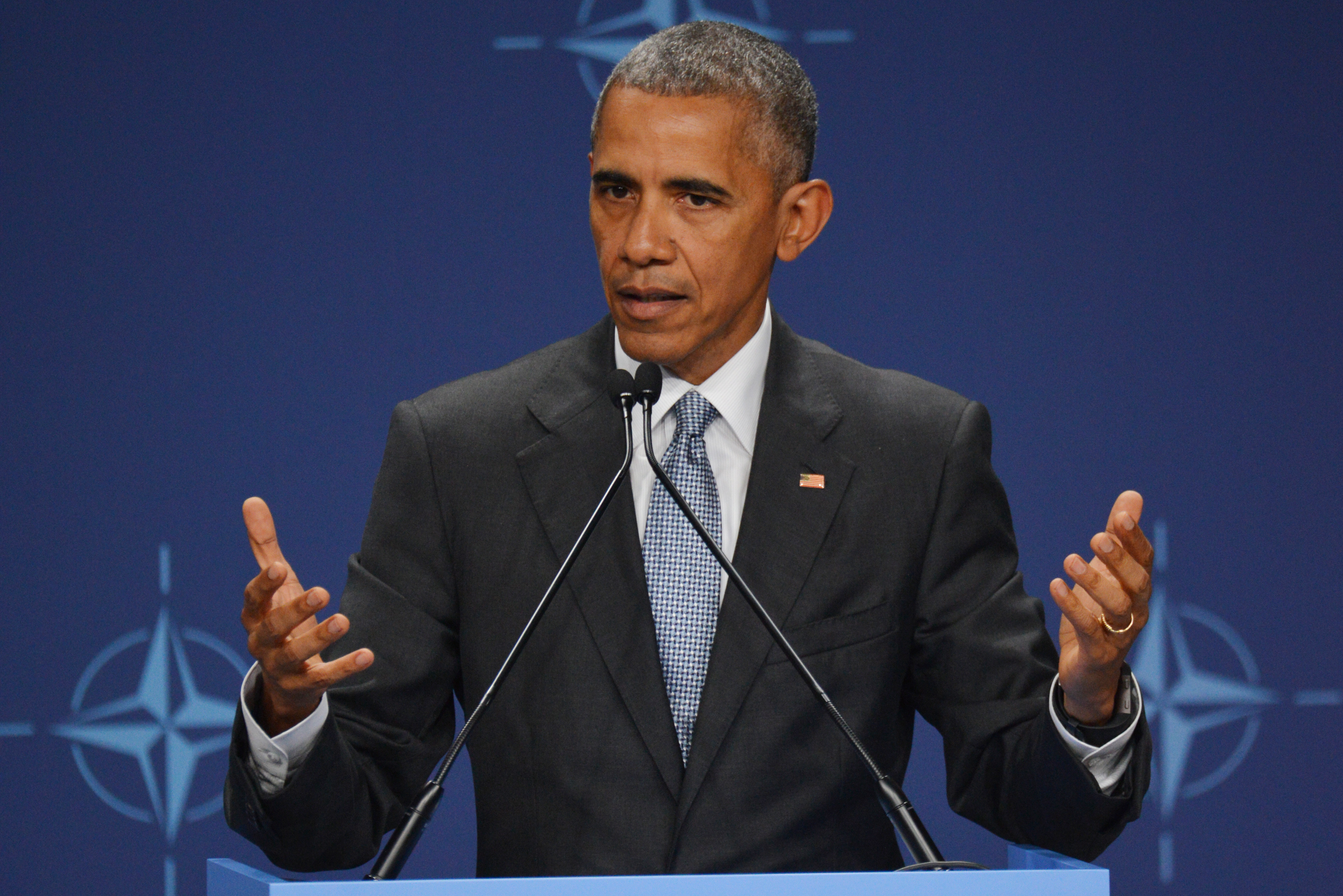 44-ый президент США Брак Обама. Фото: &copy; РИА Новости/Алексей Витвицкий