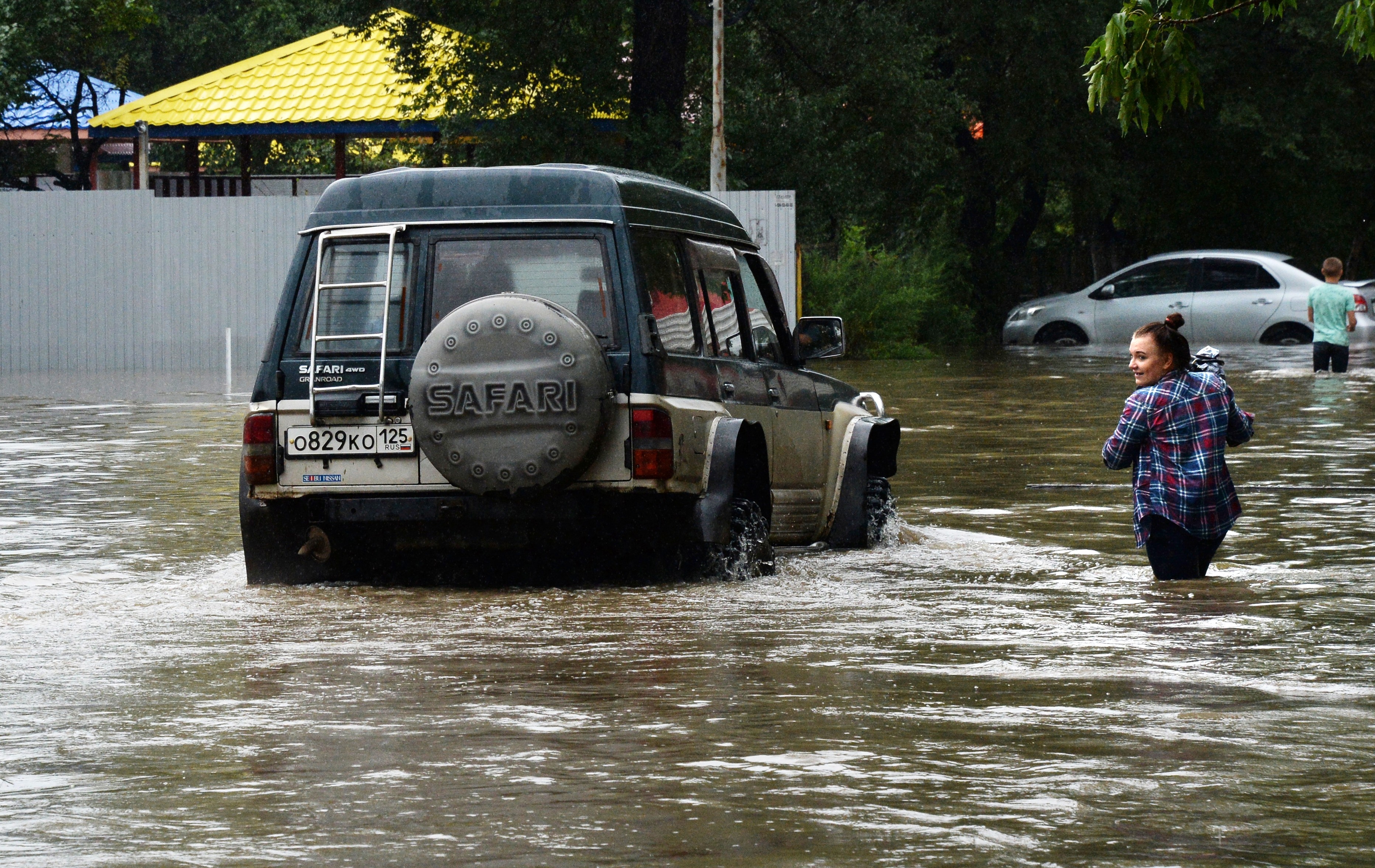 Наводнение в Уссурийске. Фото: &copy; РИА Новости/Виталий Аньков