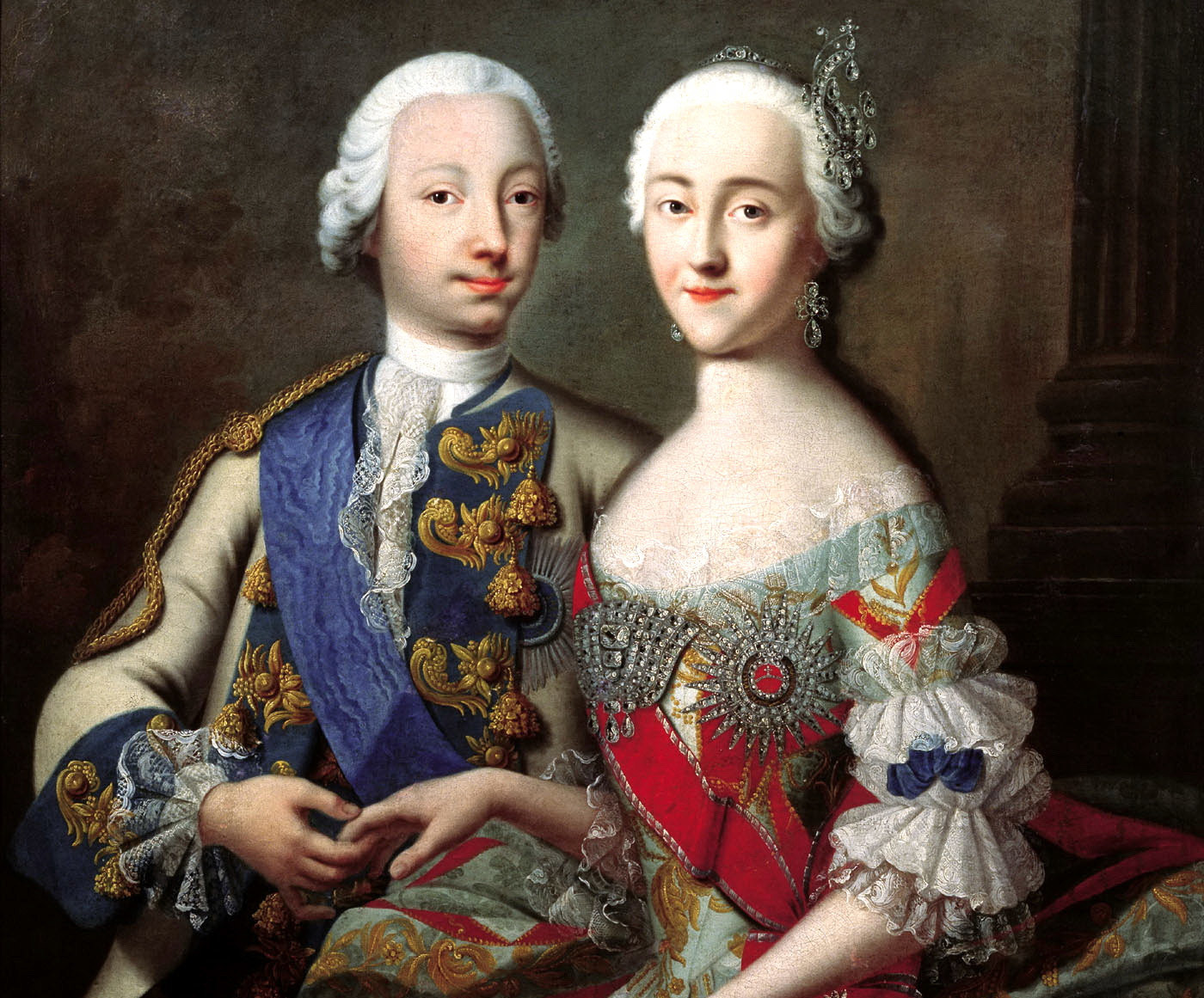 Пётр III и Екатерина II. Фото © Wikimedia Commons