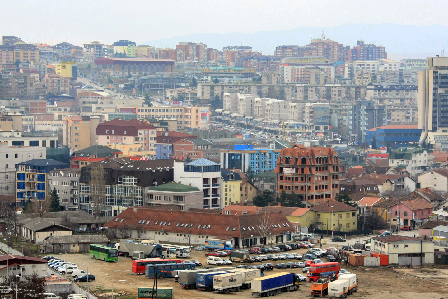 Вид на столицу Косово - Приштину. Фото: &copy; РИА Новости/Руслан Кривобок