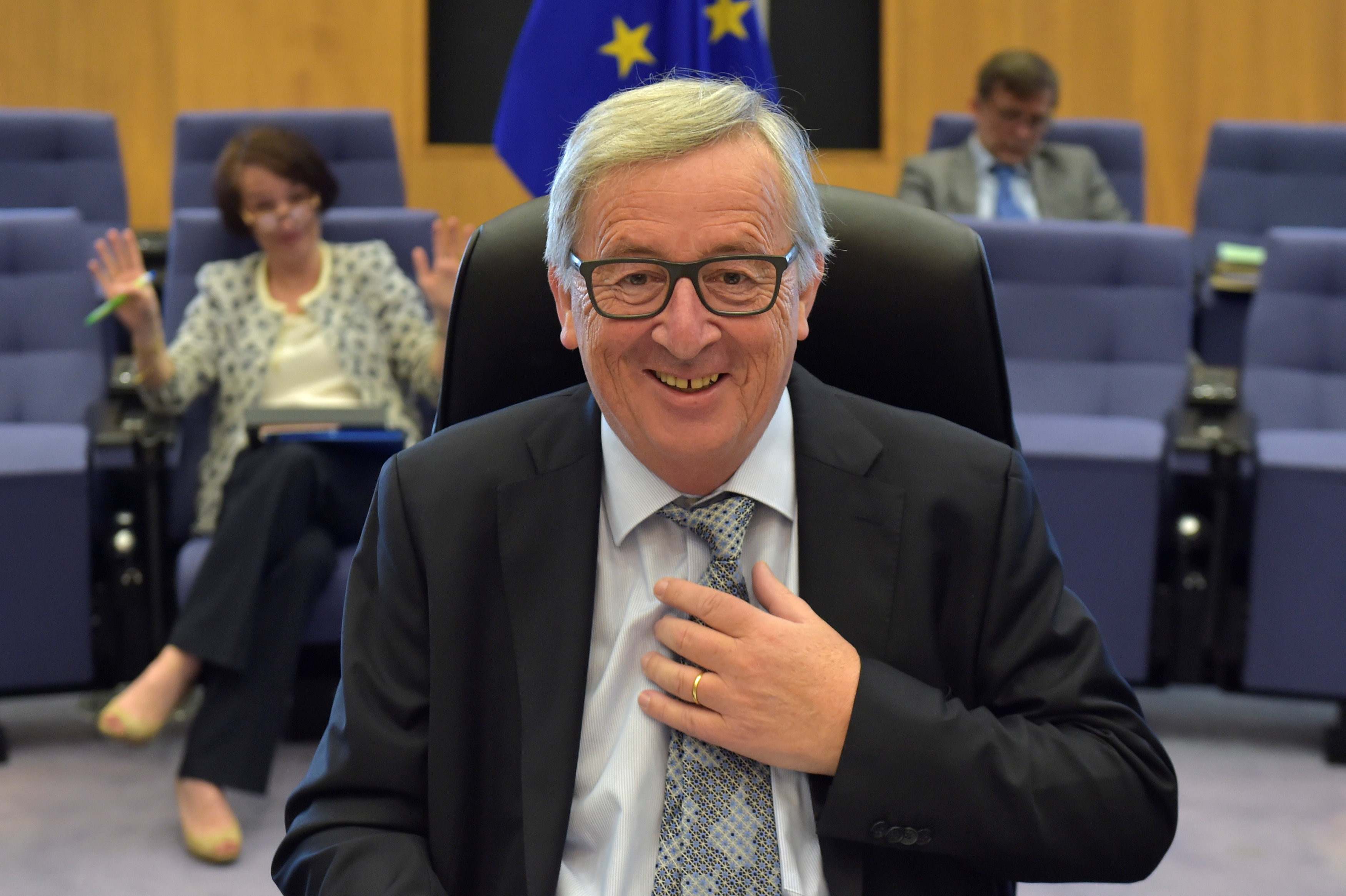 Глава Еврокомиссии Жан-Клод Юнкер. Фото: &copy; REUTERS/Eric Vidal