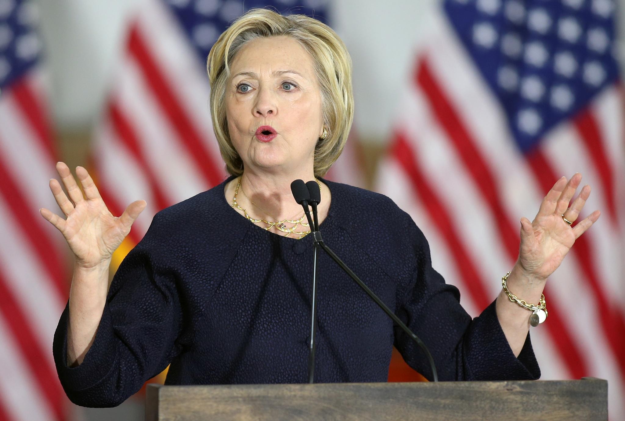 Экс-госсекретарь США Хиллари Клинтон. Фото: &copy; REUTERS/Aaron Josefczyk
