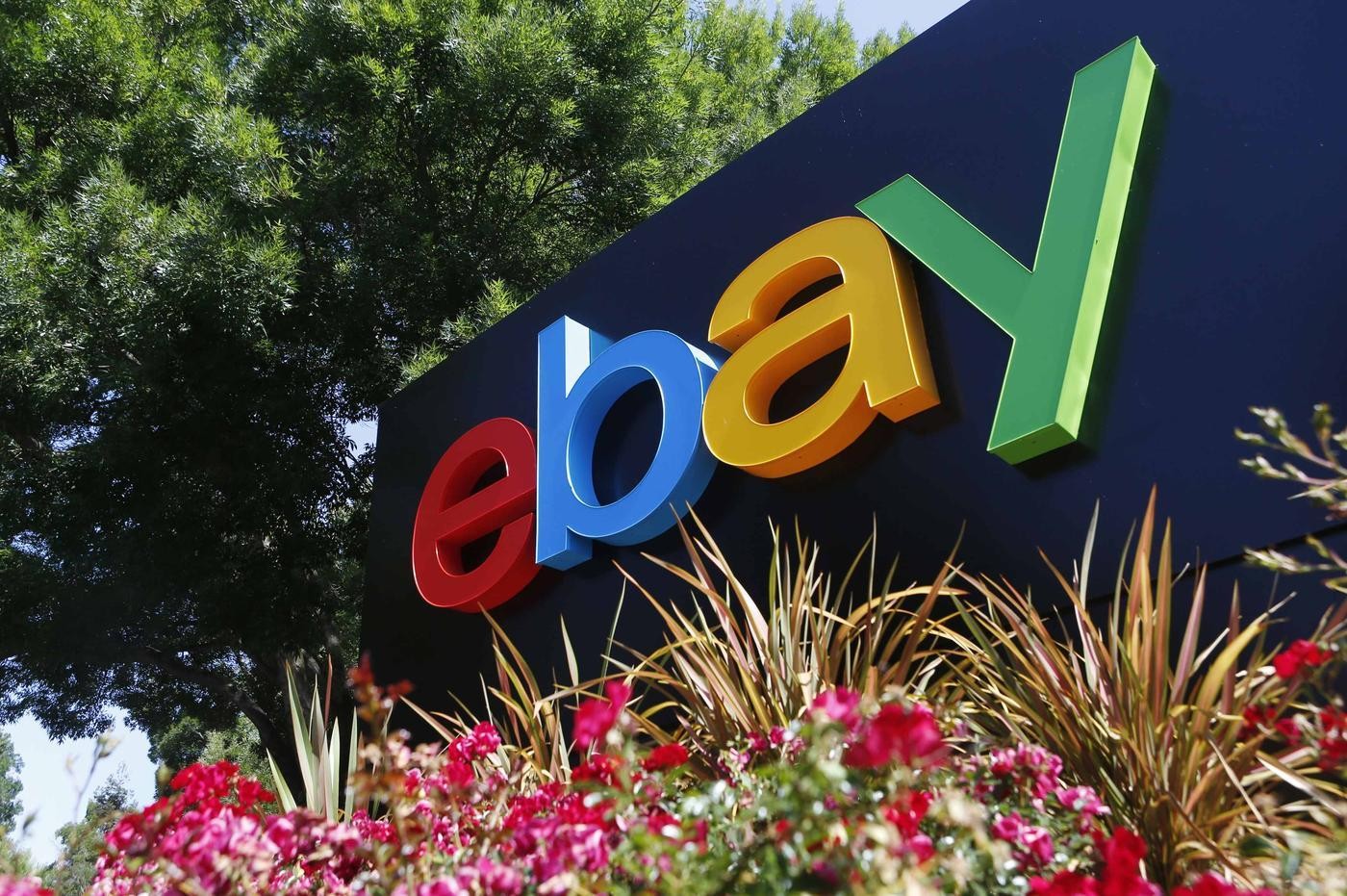 Логотип компании Ebay. Фото: &copy;&nbsp;REUTERS/Beck Diefenbach