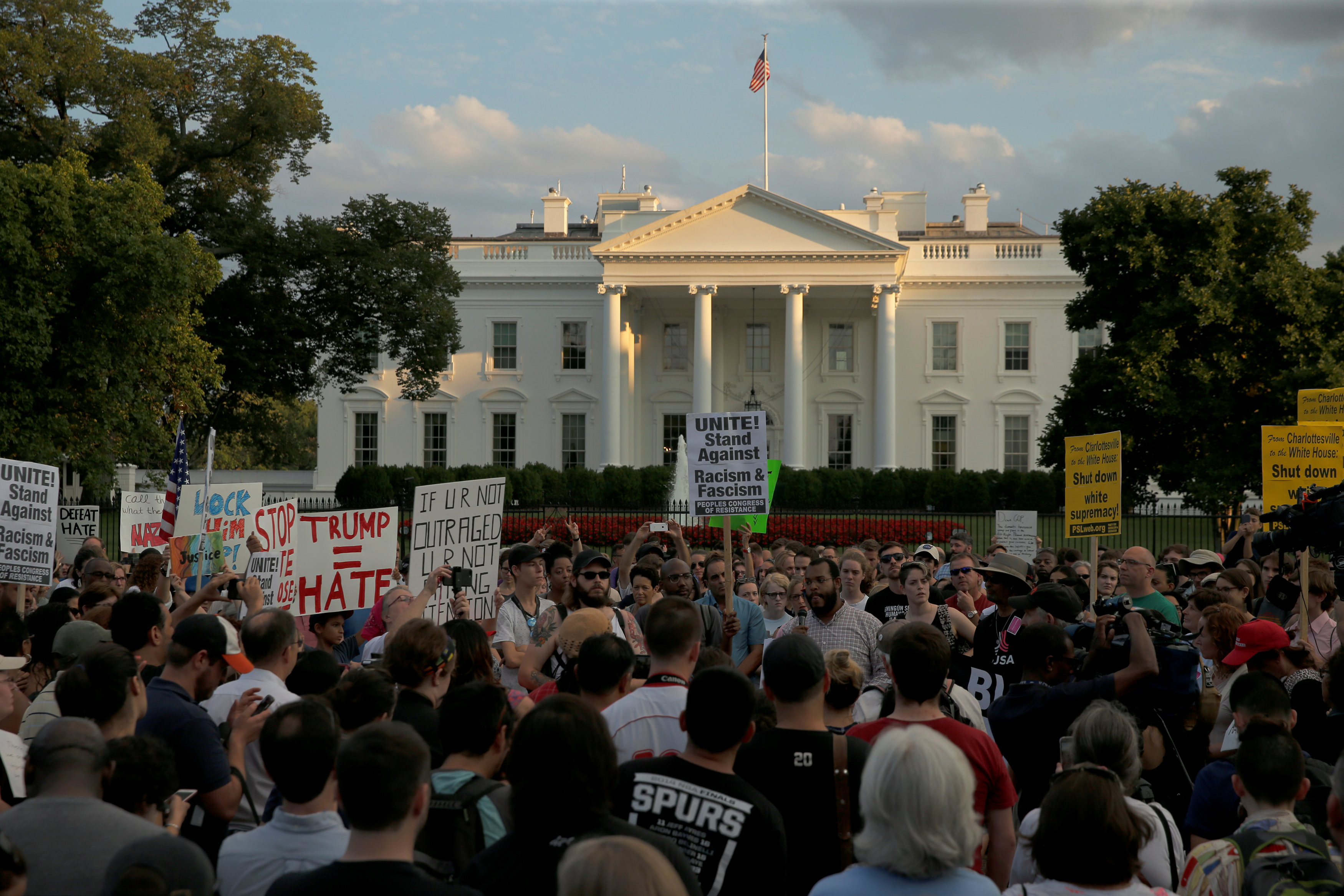 Протест у Белого дома. Фото: &copy; REUTERS/Jonathan Ernst