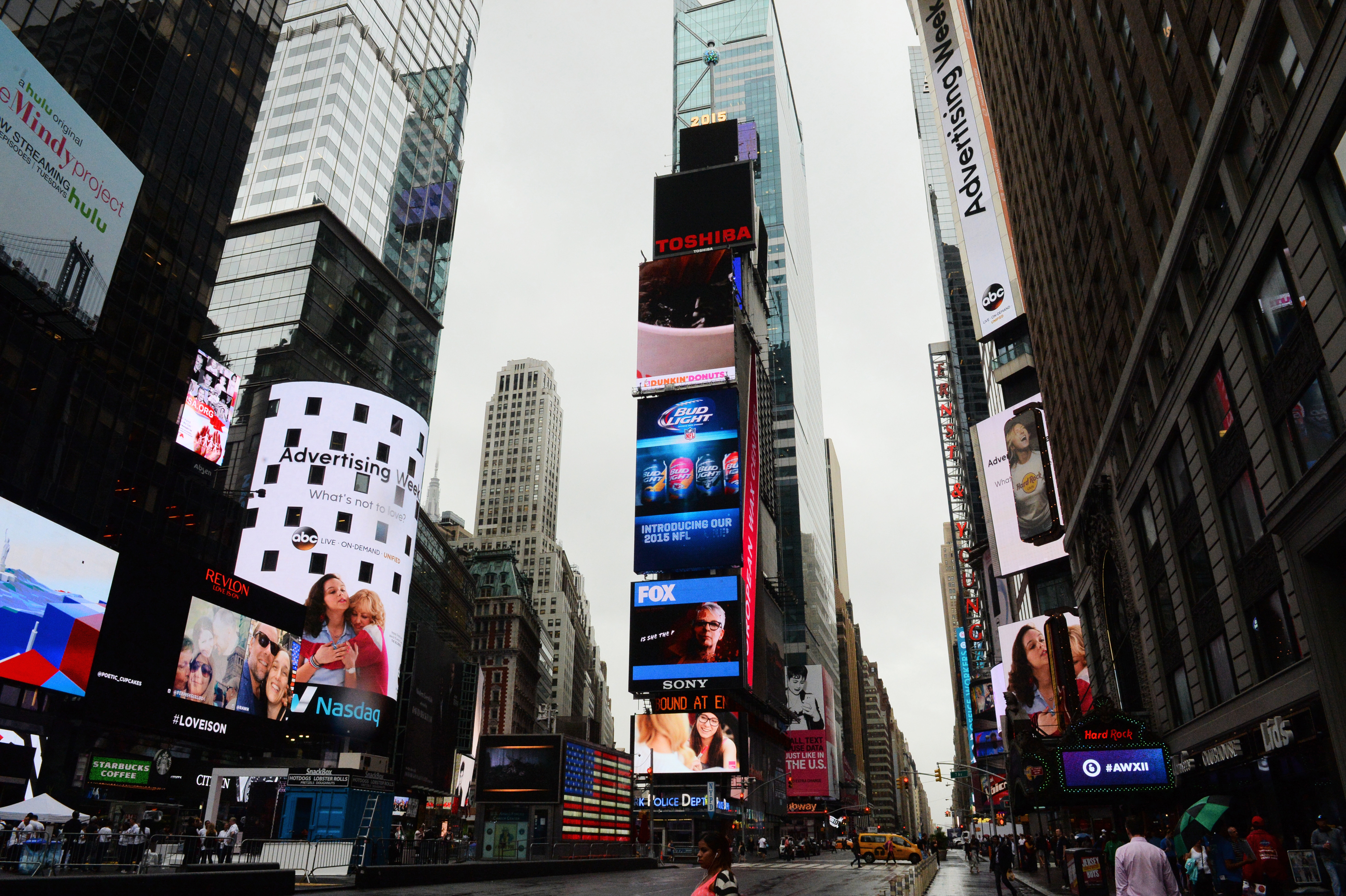 Площадь Таймс-сквер в Нью-Йорке. Фото: &copy;РИА Новости/Наталья Селиверстова