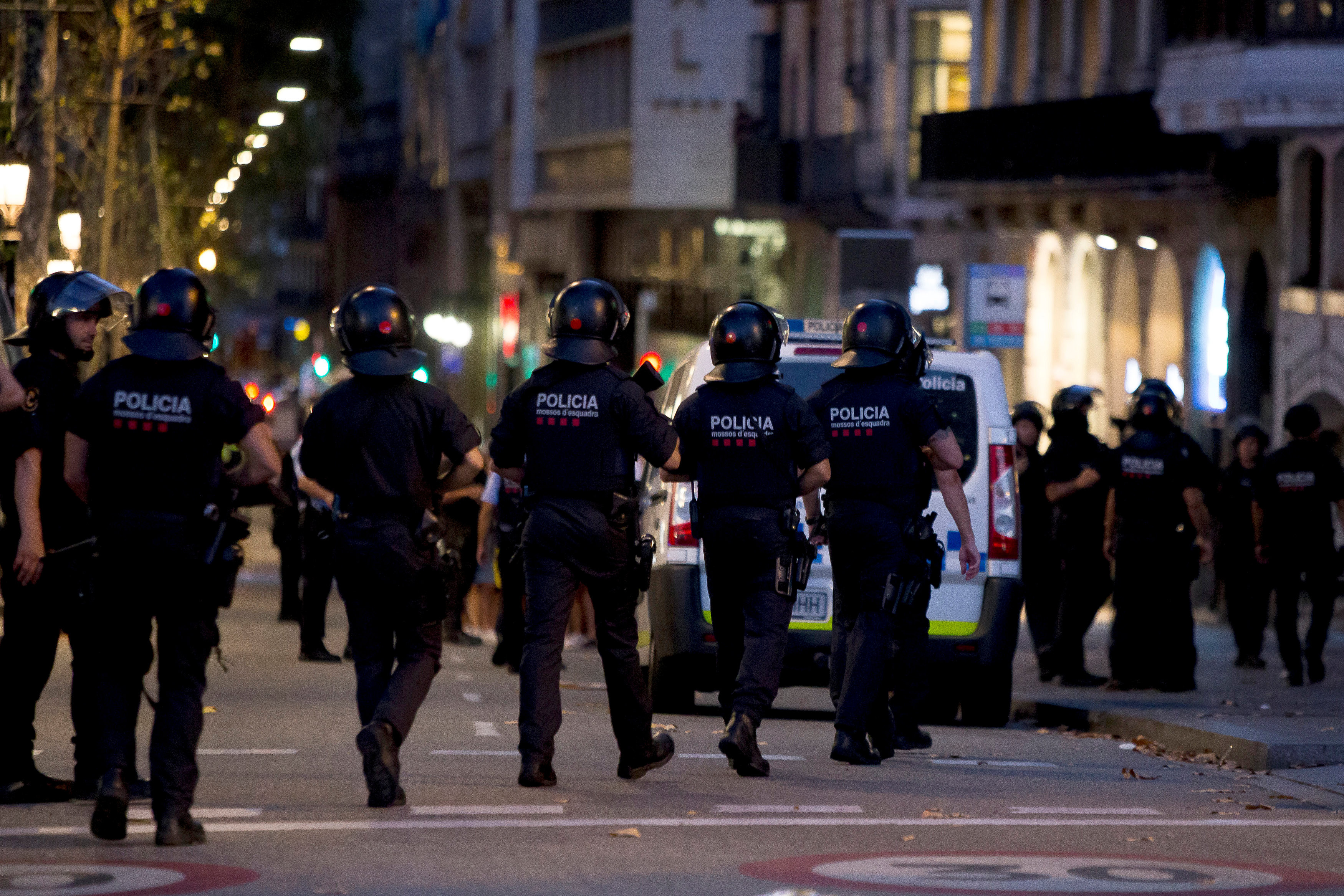 Полиция Барселоны. Фото: &copy; REUTERS
