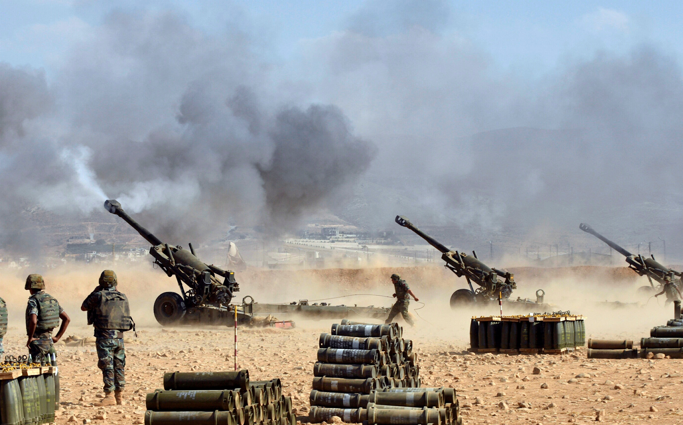 Ливанские военные. Фото: &copy; REUTERS/Hassan Abdallah