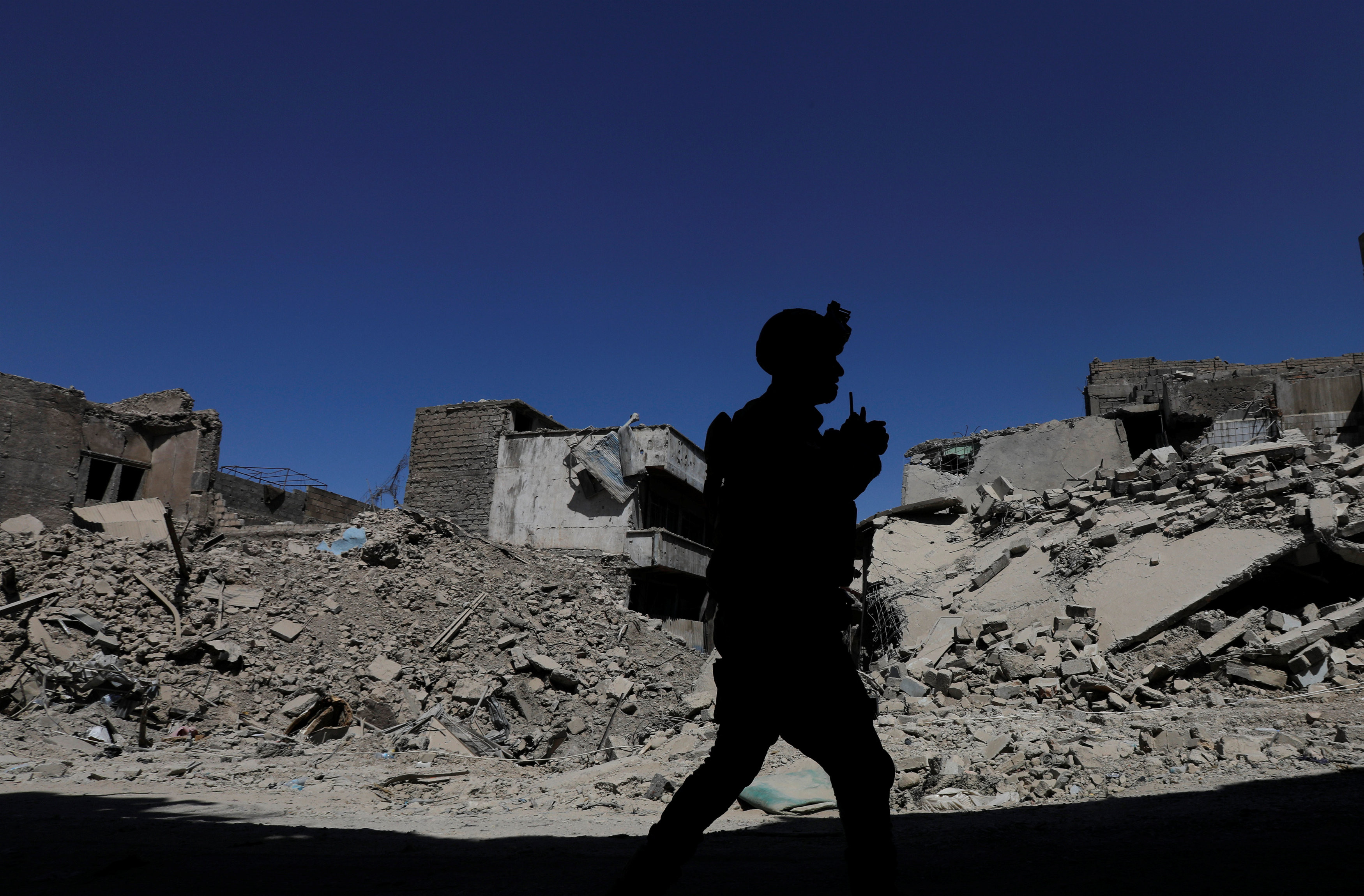 Полицейский Ирака. Фото: &copy; REUTERS/Suhaib Salem