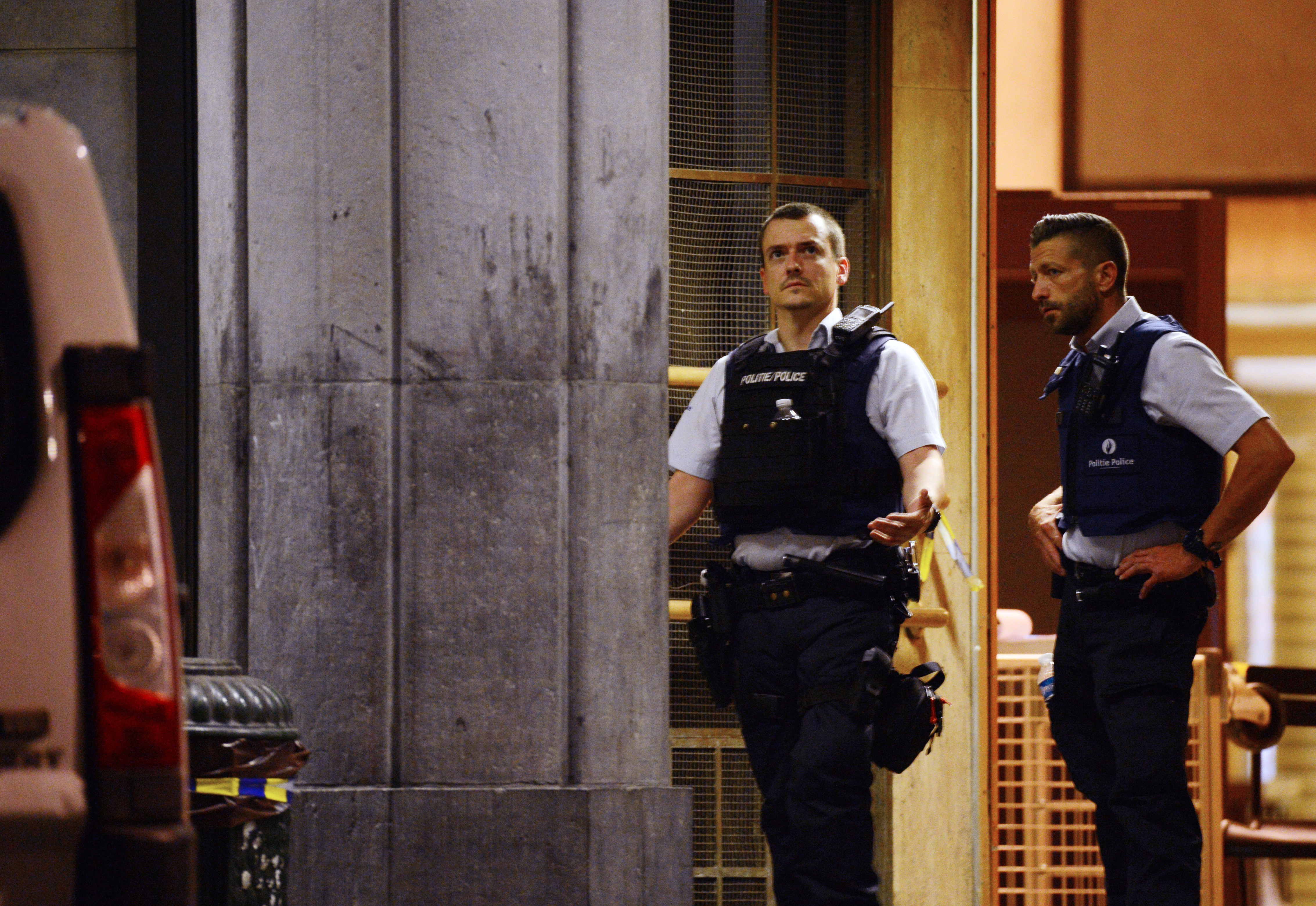 Полиция Бельгии в Брюсселе. Фото &copy; РИА Новости/Алексей Витвицкий