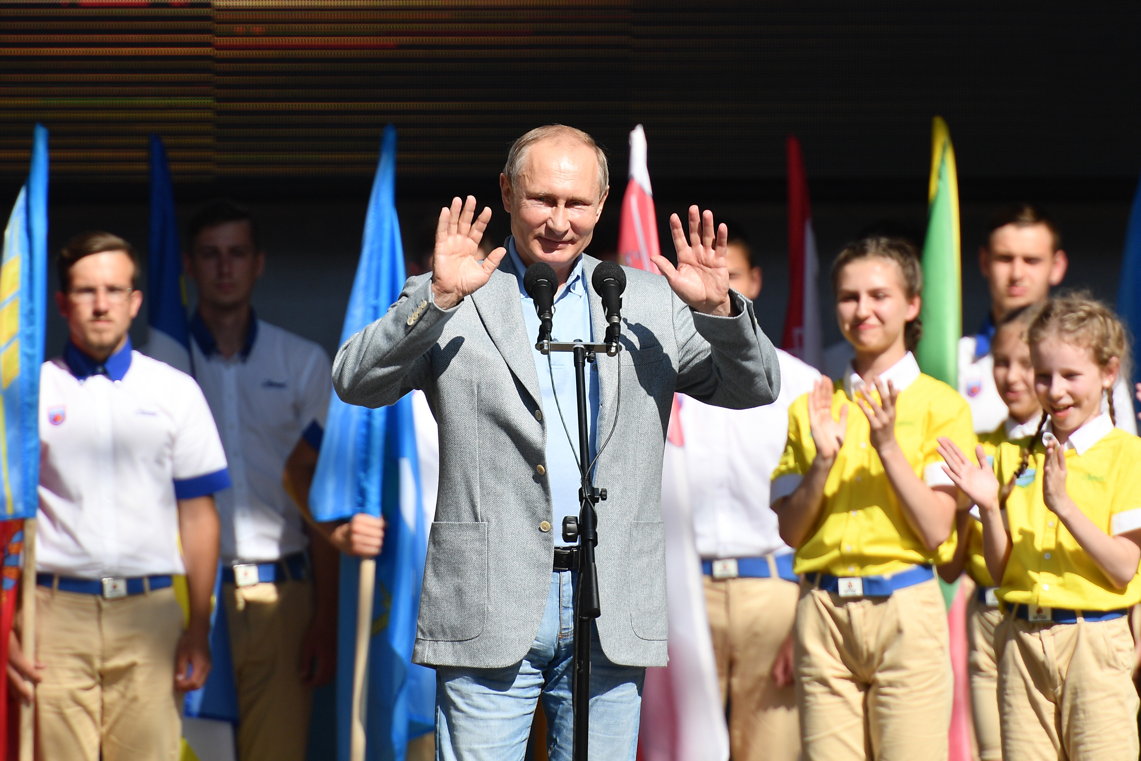 Президент РФ Владимир Путин. Фото &copy; РИА Новости/Рамиль Ситдиков