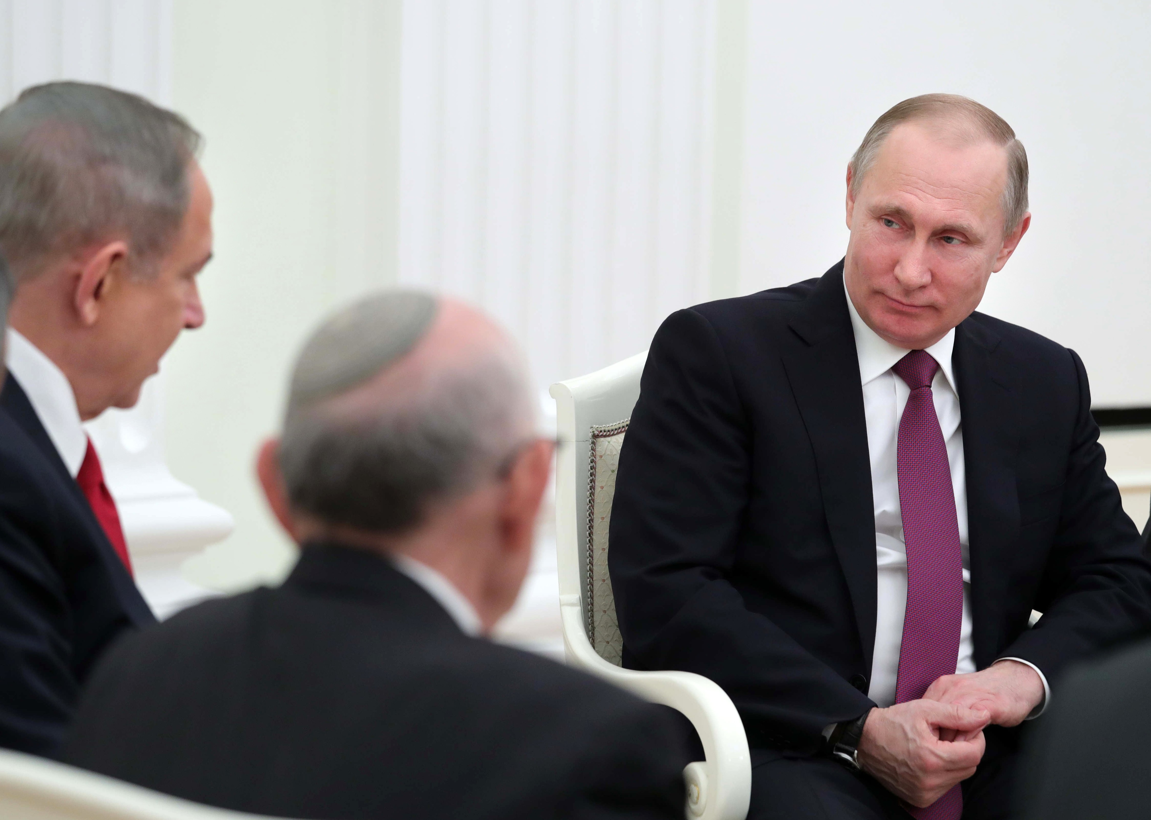 Встреча Владимира Путина с Биньямином Нетаньяху. Фото: &copy;РИА Новости/Михаил Клименьев