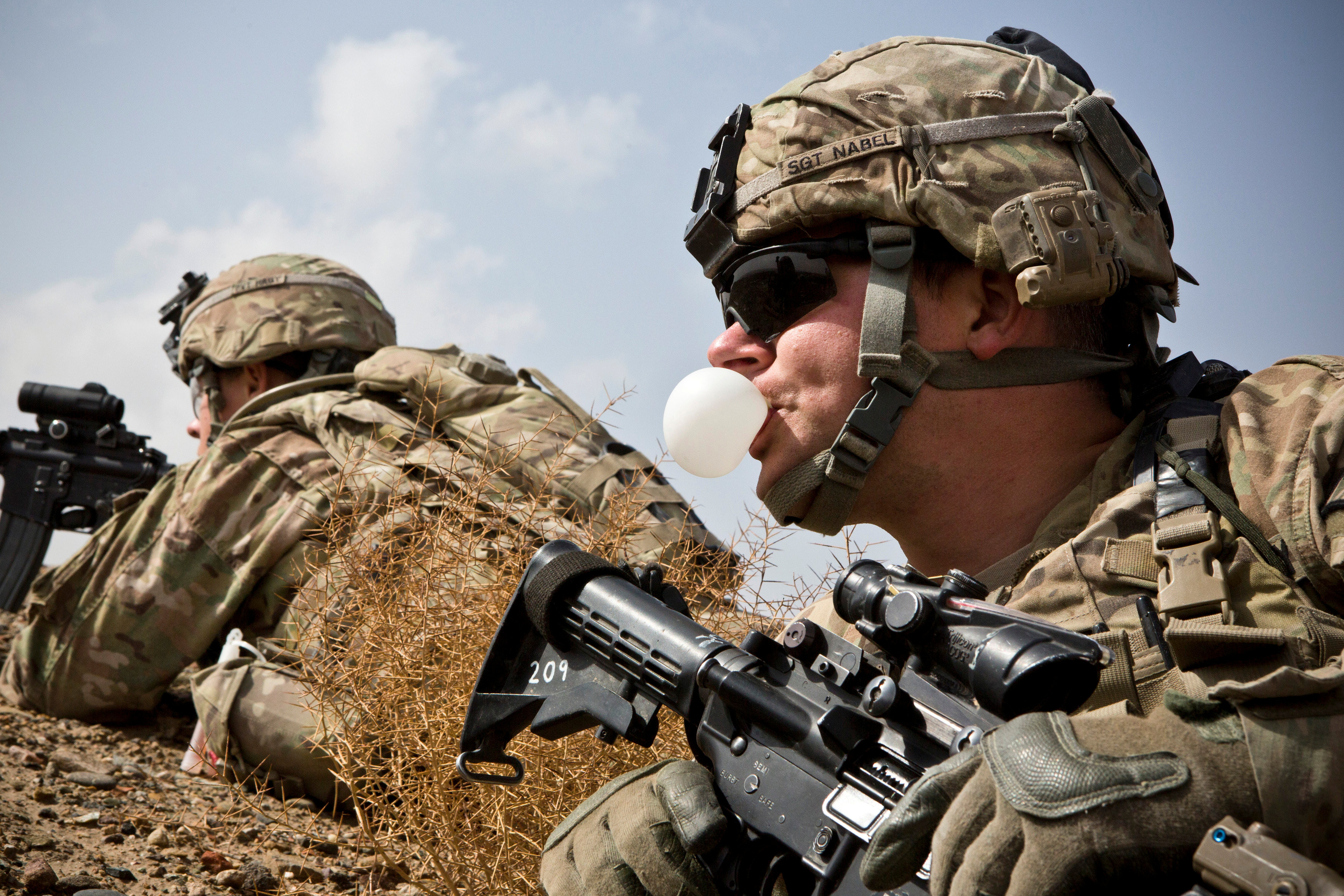 Американские солдаты в Афганистане. Фото: &copy;&nbsp;REUTERS/Andrew Burton