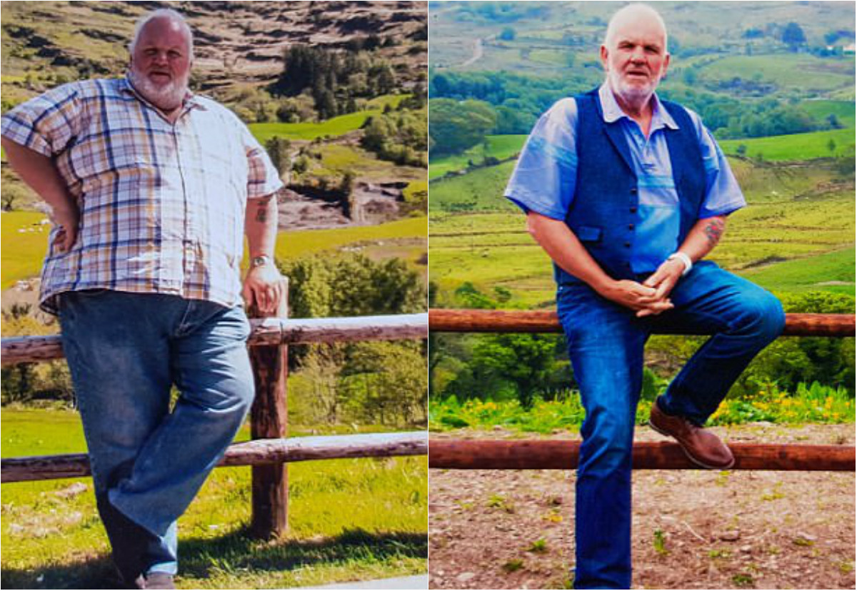 Тони Уэставей (до и после похудения). Фото: &copy;Daily Mail&nbsp;