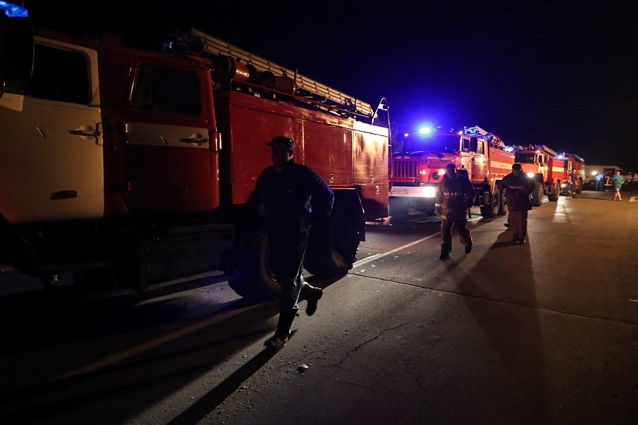 Пожарные дежурят в Волгоградской области. Фото: © пресс-служба администрации Волгоградской области/volgograd.ru