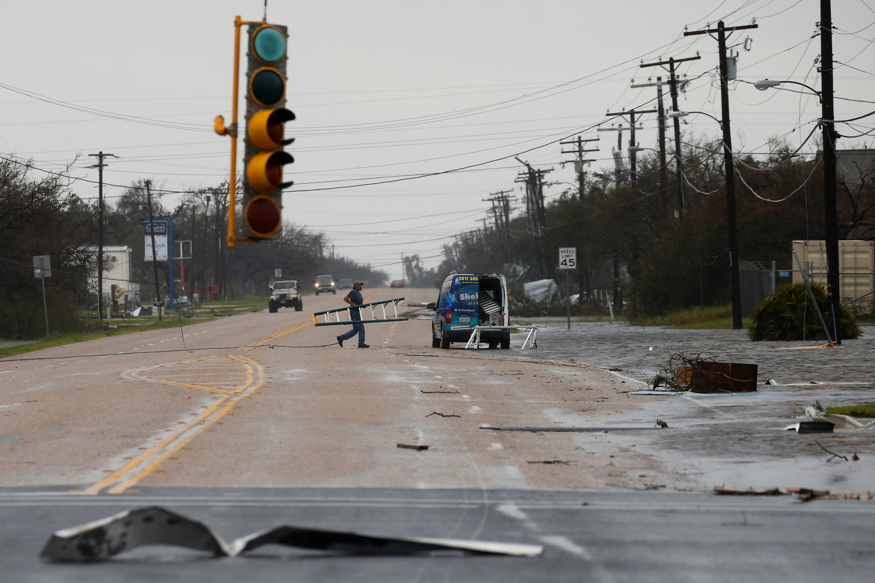 Ураган "Харви" в Техасе. Фото: &copy; REUTERS/Adrees Latif