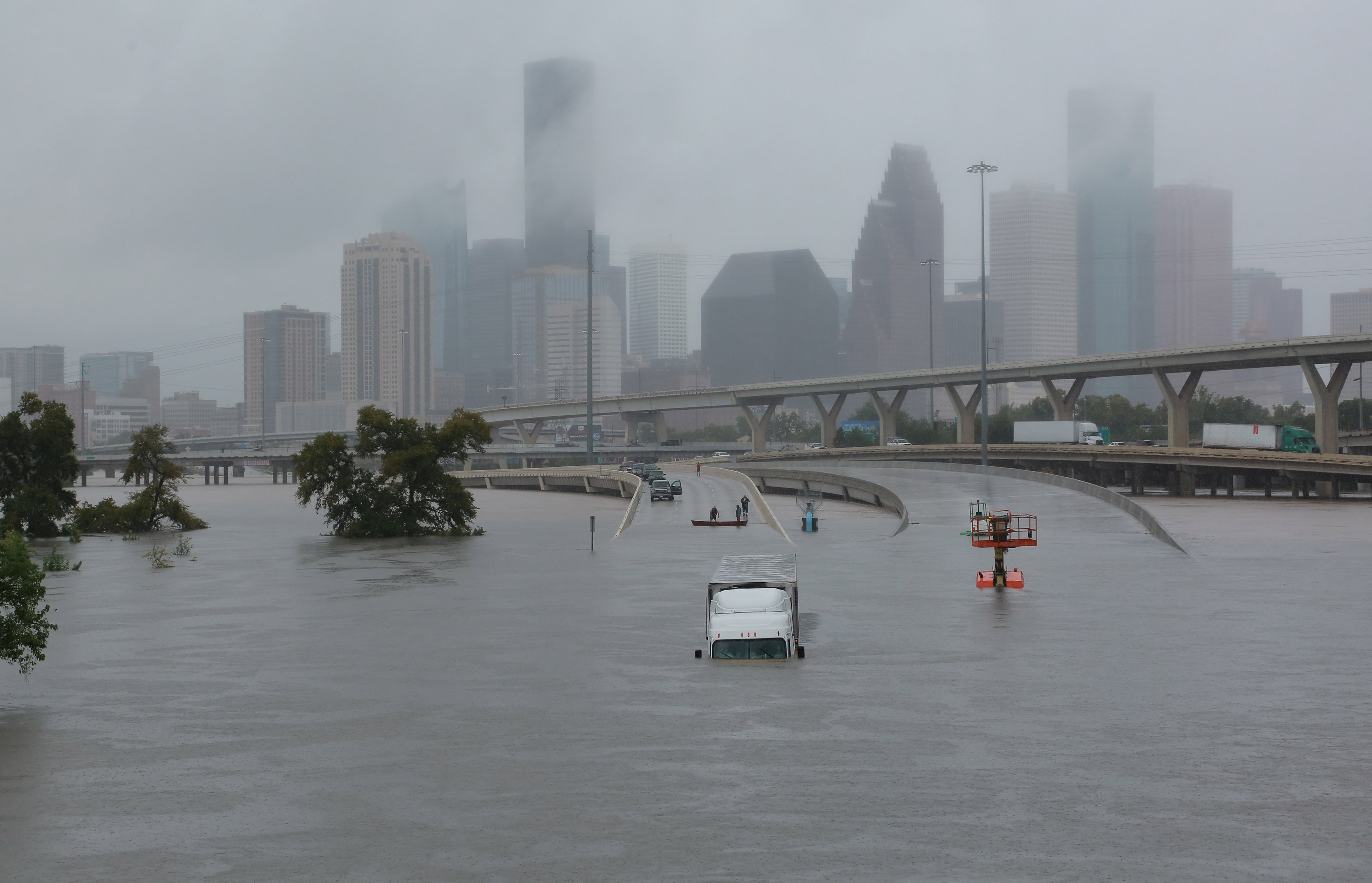 Последствия урагана "Харви" в Хьюстоне. Фото: &copy;&nbsp;REUTERS/Richard Carson