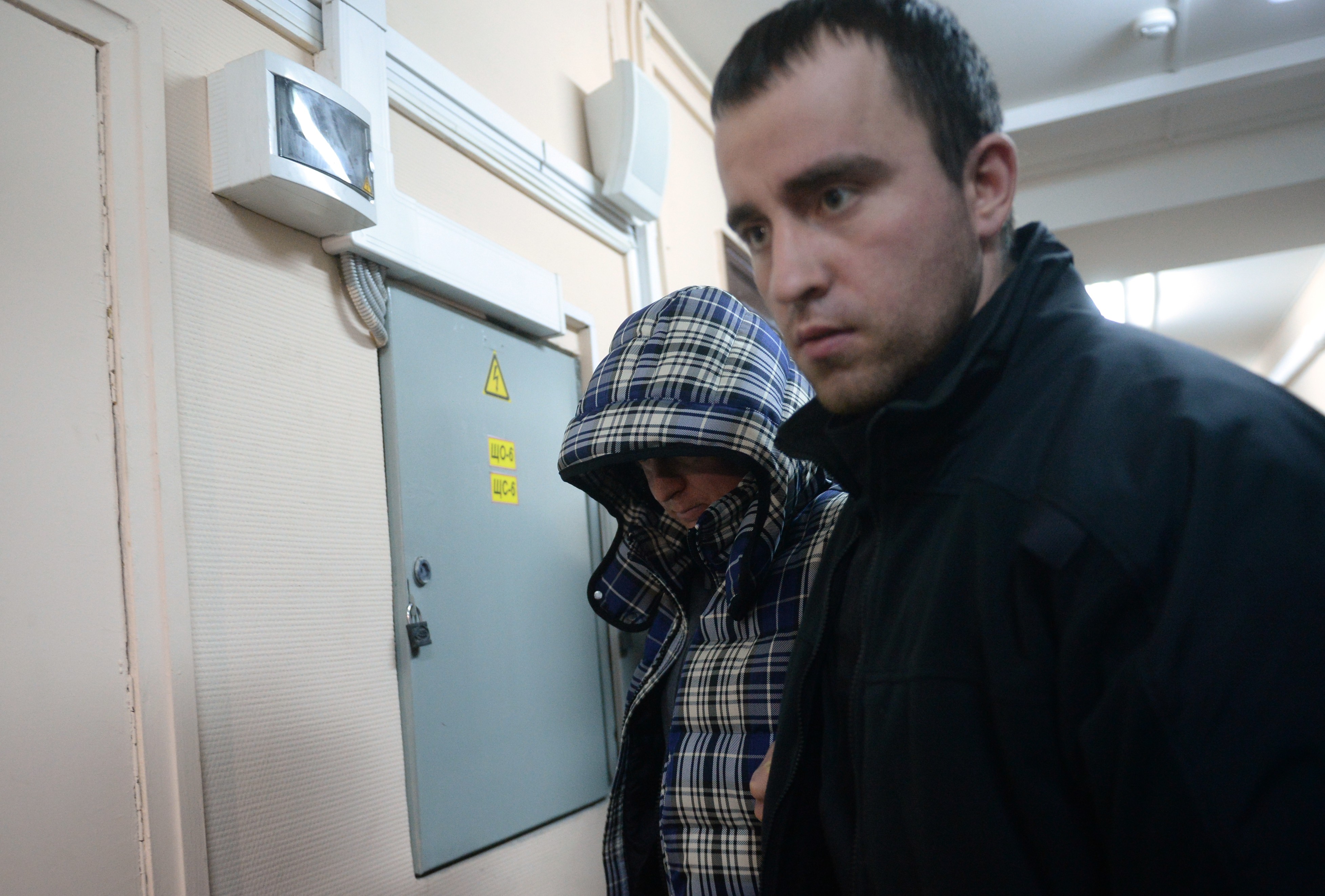 Директор компании "Балтстрой" Дмитрий Сергеев (слева). Фото: &copy; РИА Новости/Кирилл Каллиников