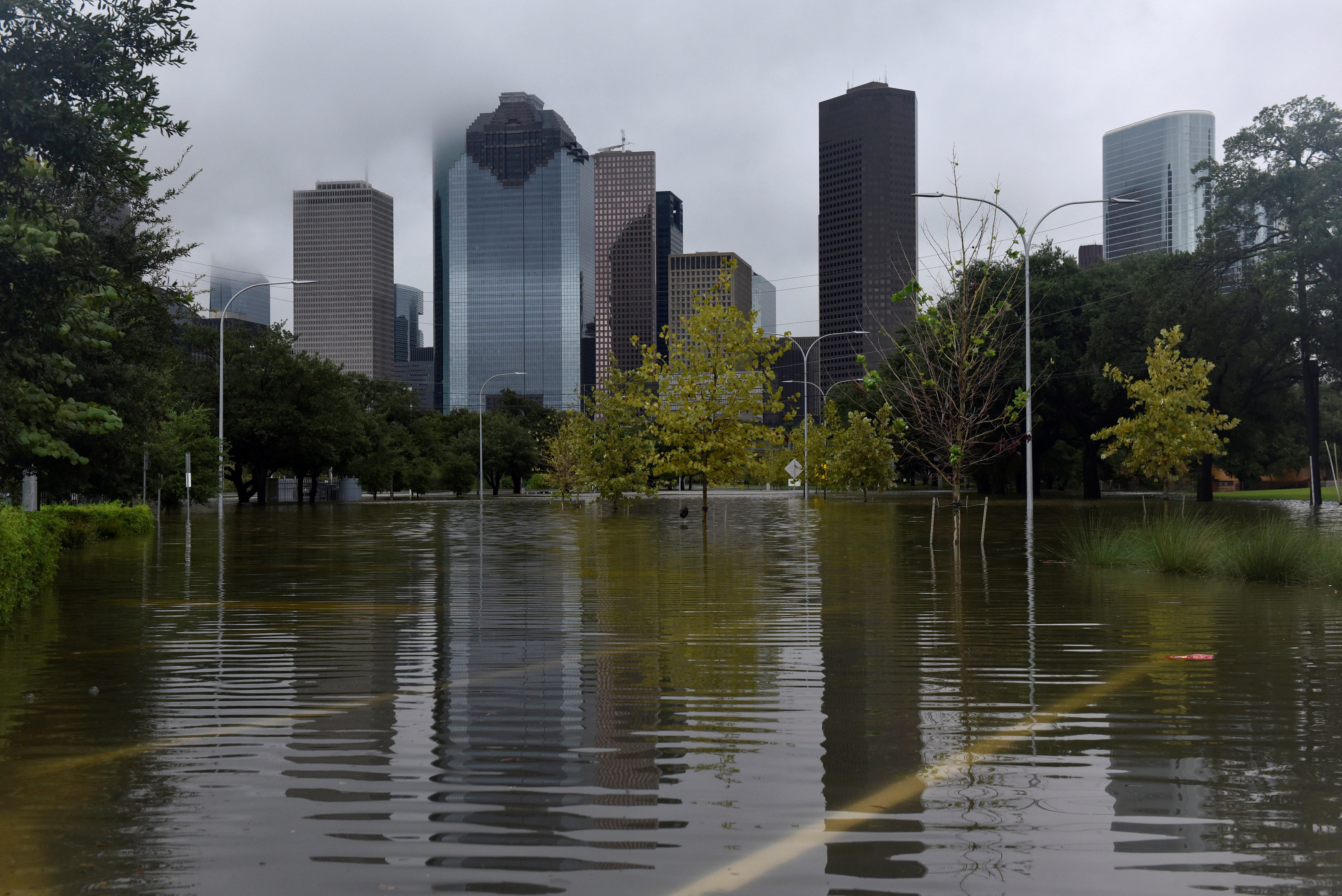 Наводнение в Хьюстоне. Фото: &copy;&nbsp;REUTERS/Nick Oxford