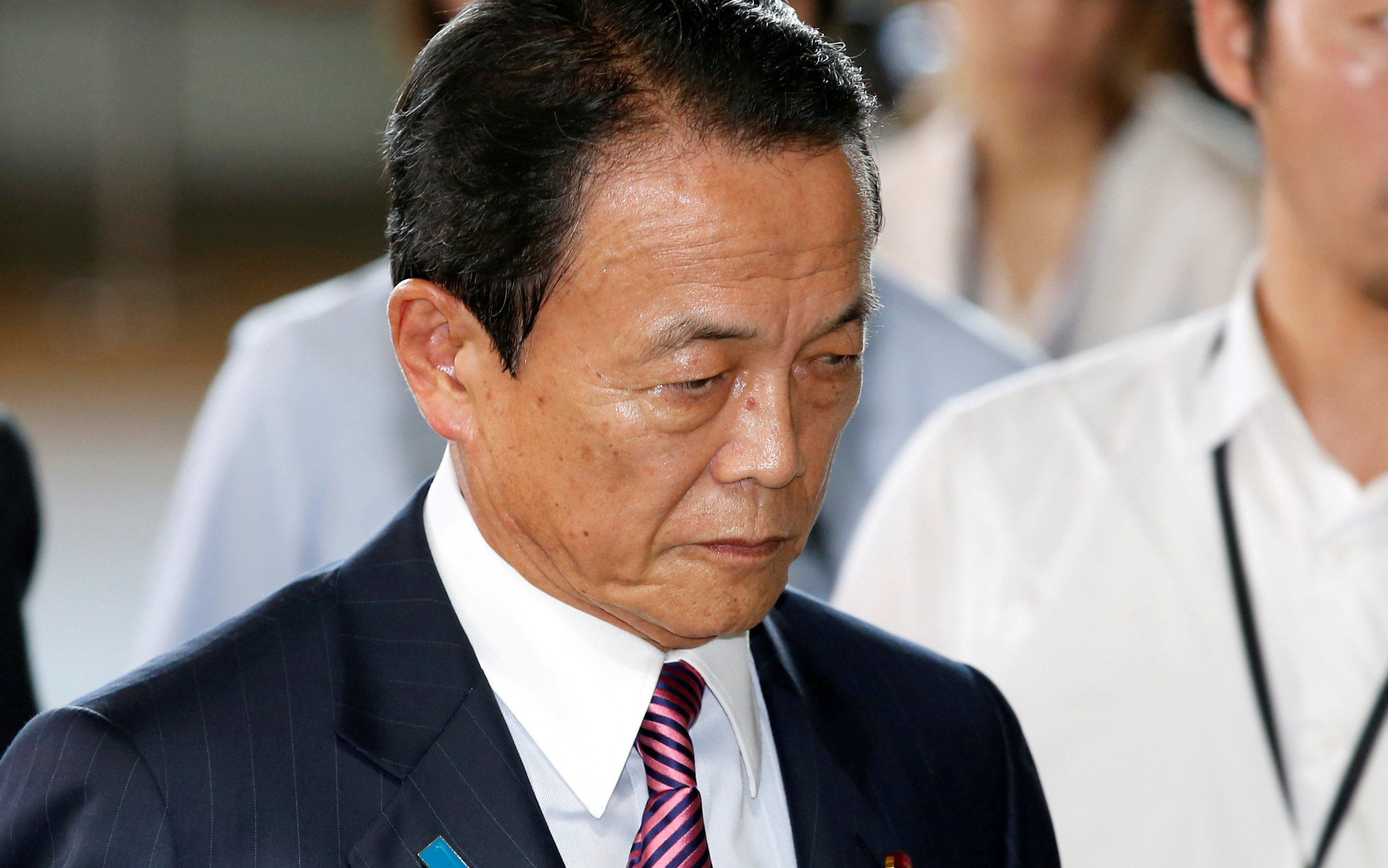 Вице-премьер Японии Таро Асо. Фото: &copy;&nbsp;REUTERS/Kim Kyung-Hoon