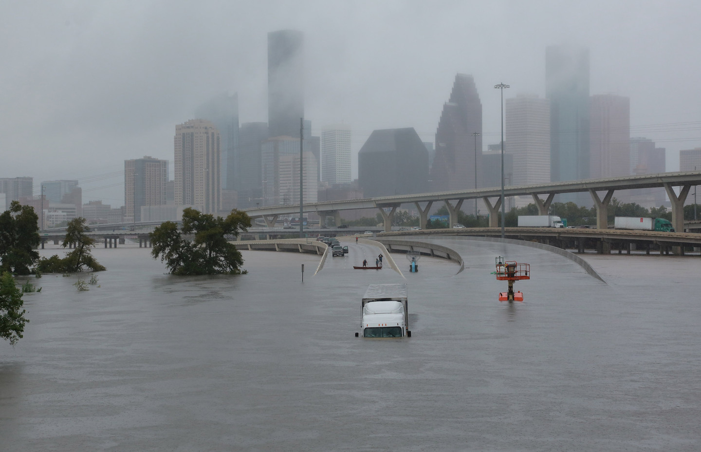 Последствия урагана "Харви" в Хьюстоне. Фото: &copy;&nbsp;REUTERS/Richard Carson


