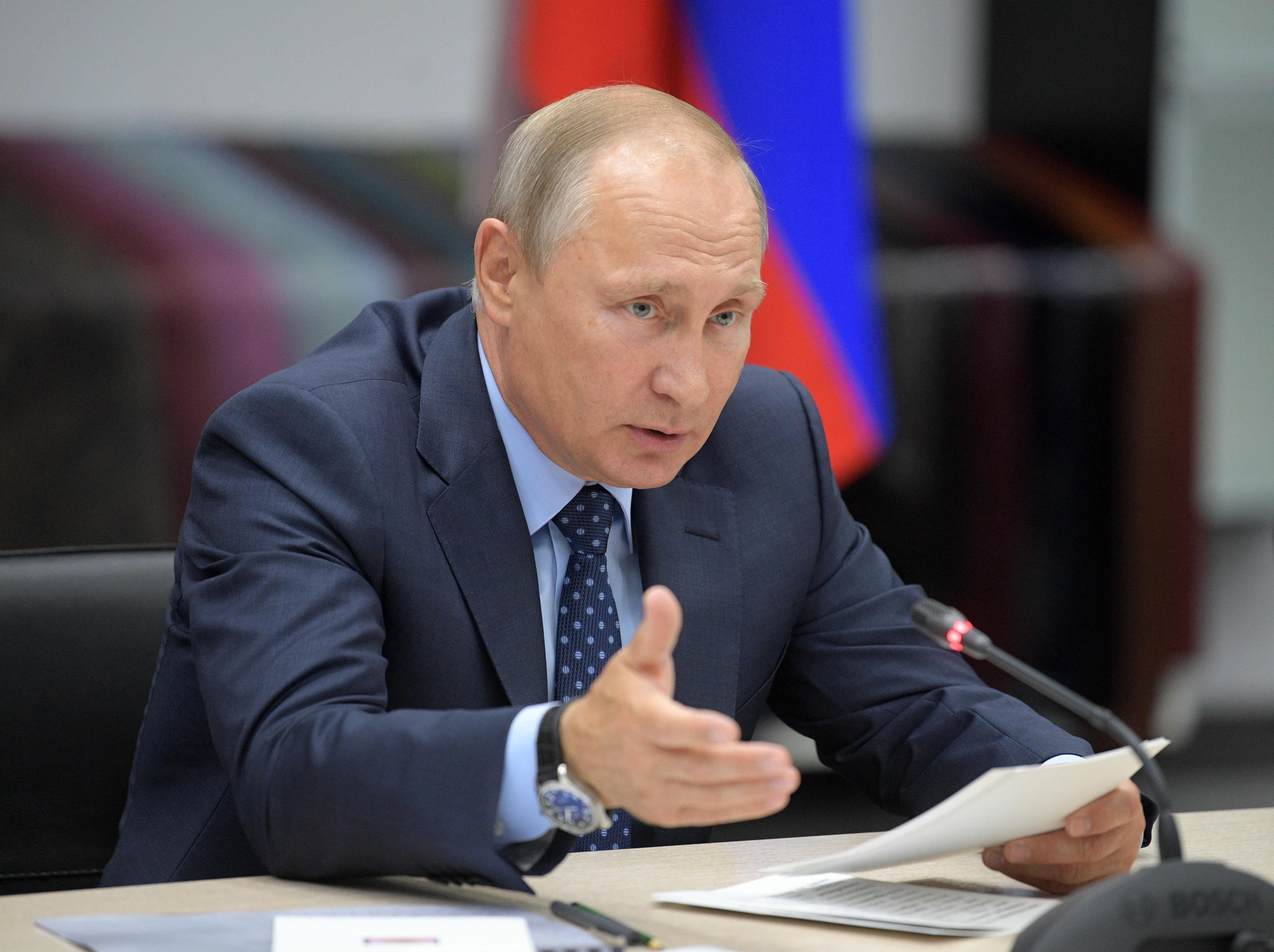 Президент РФ Владимир Путин. Фото: &copy; РИА Новости/Алексей Дружинин