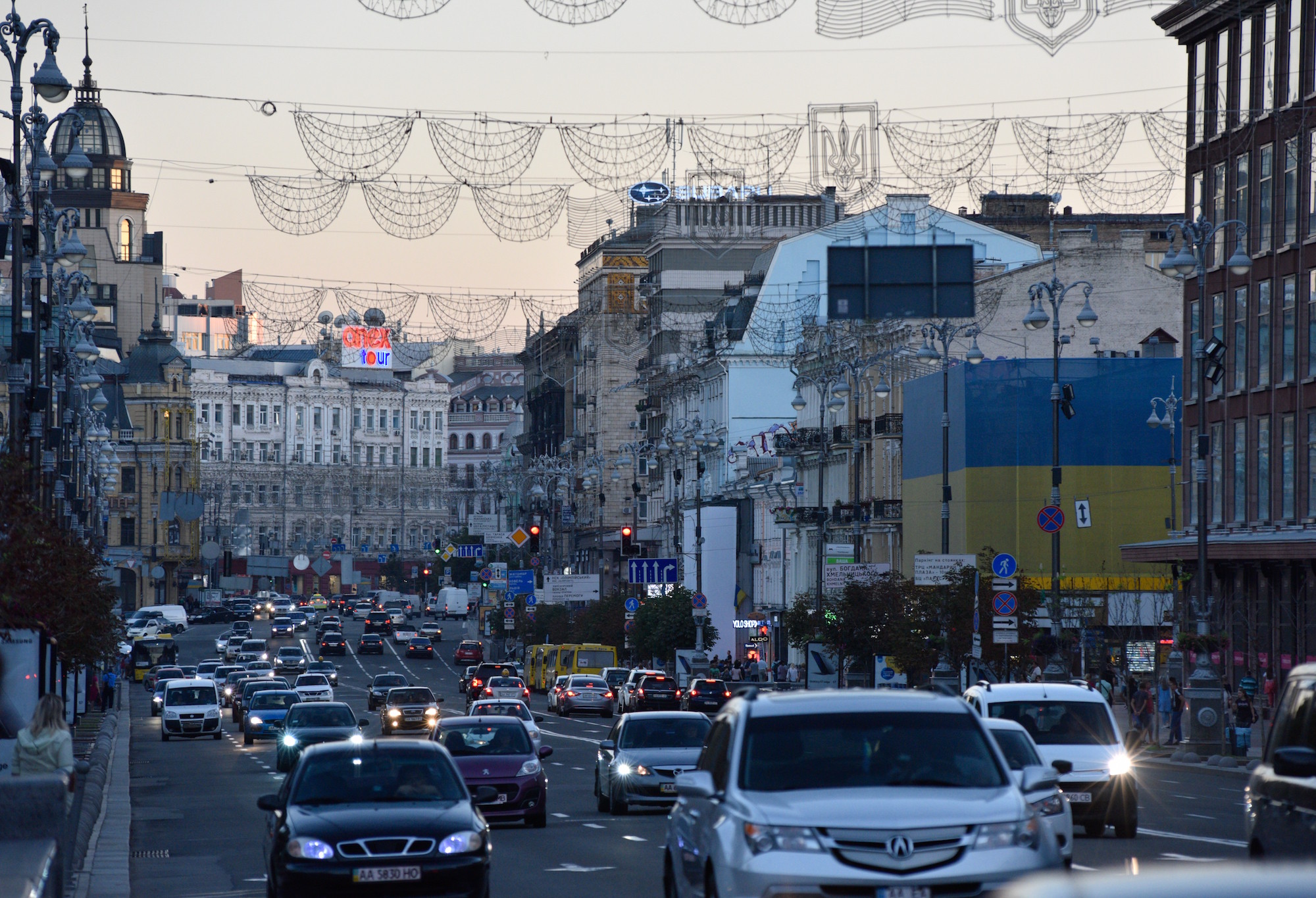 Улица&nbsp;Крещатик в Киеве. Фото: &copy; РИА Новости