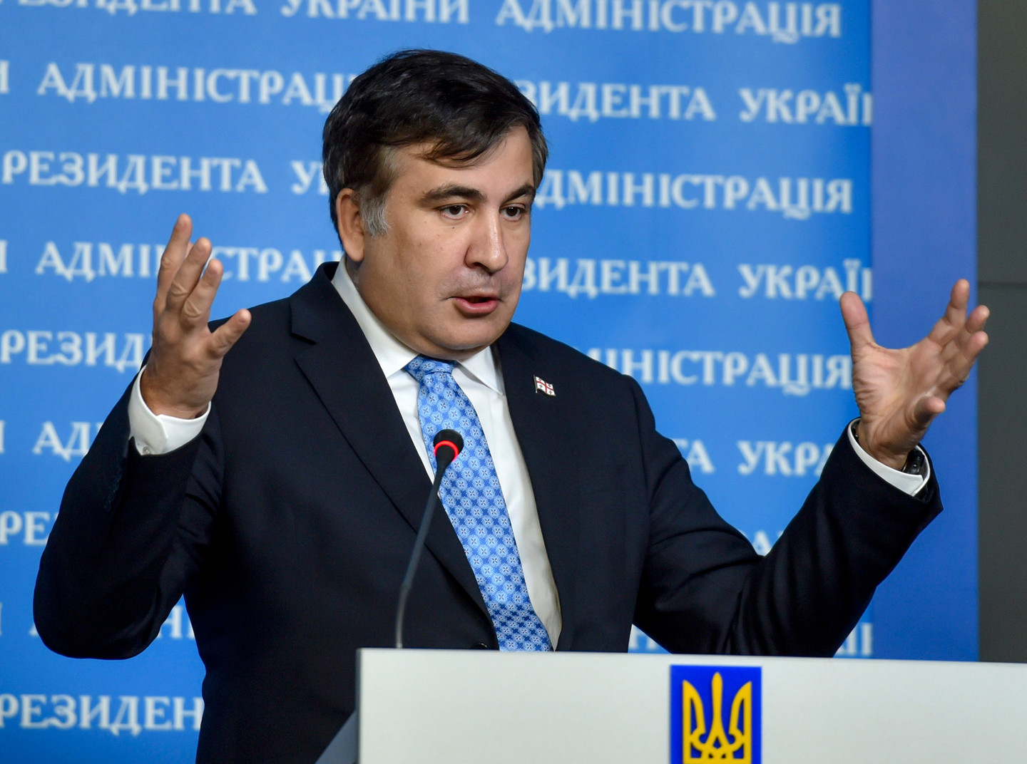 Бывший президент Грузии Михаил Саакашвили. Фото: &copy; РИА Новости/Николай Лазаренко