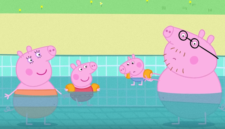 Скриншот из сериала Peppa Pig.